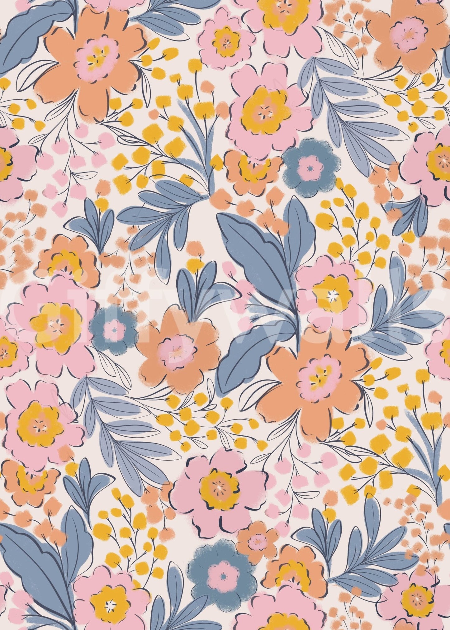 The feeling is one of fresh elegance.