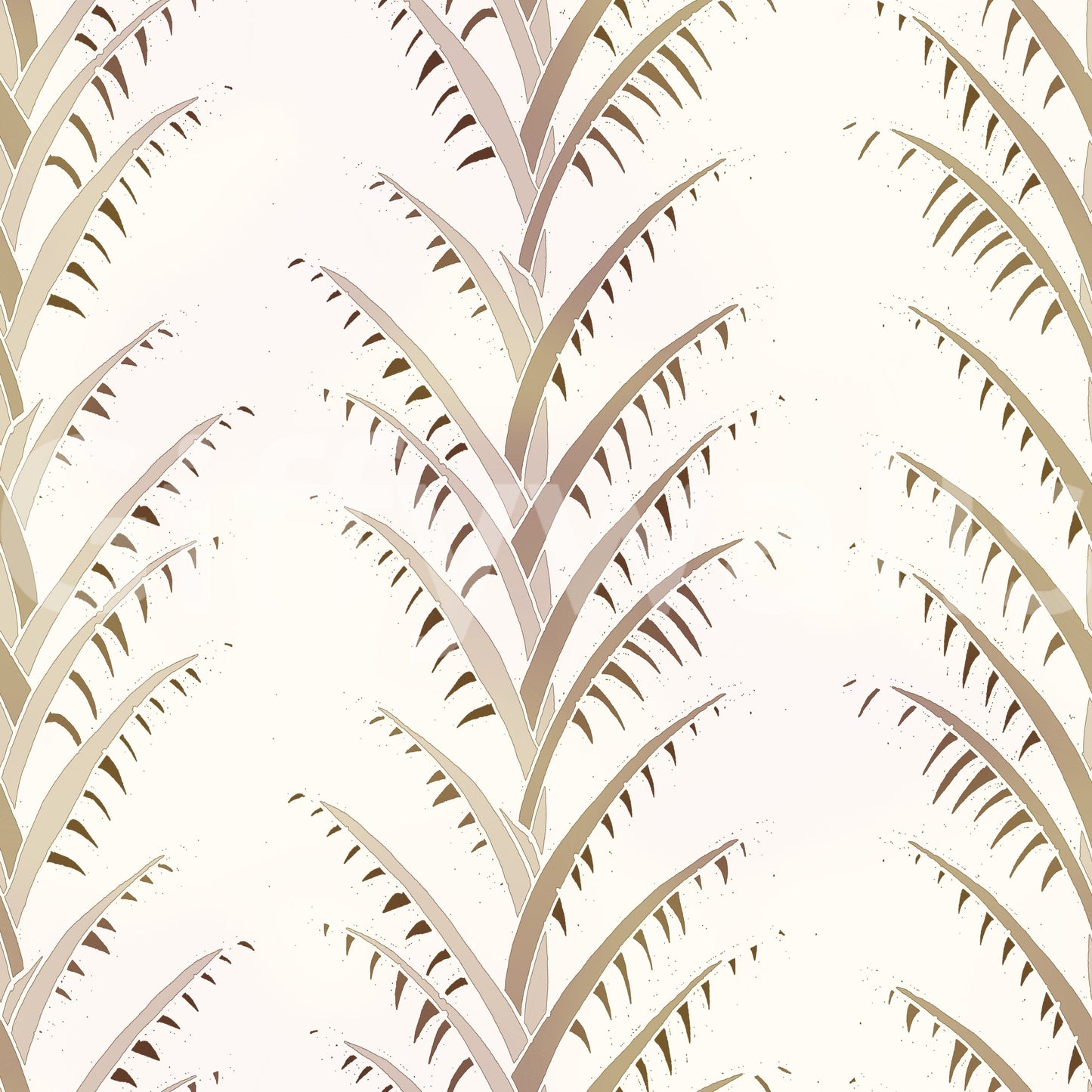 Simple Pearl Palm Leaves Wallpaper