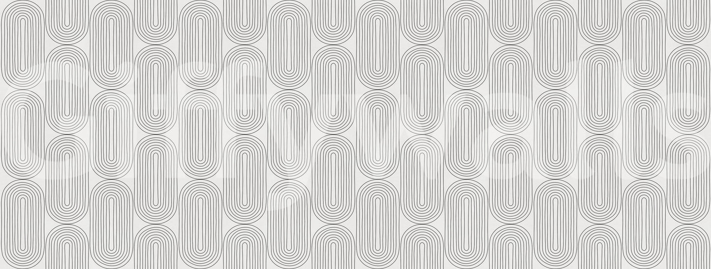 Vintage-inspired Retro Arches wallpaper, detailed, architectural, beautiful print.