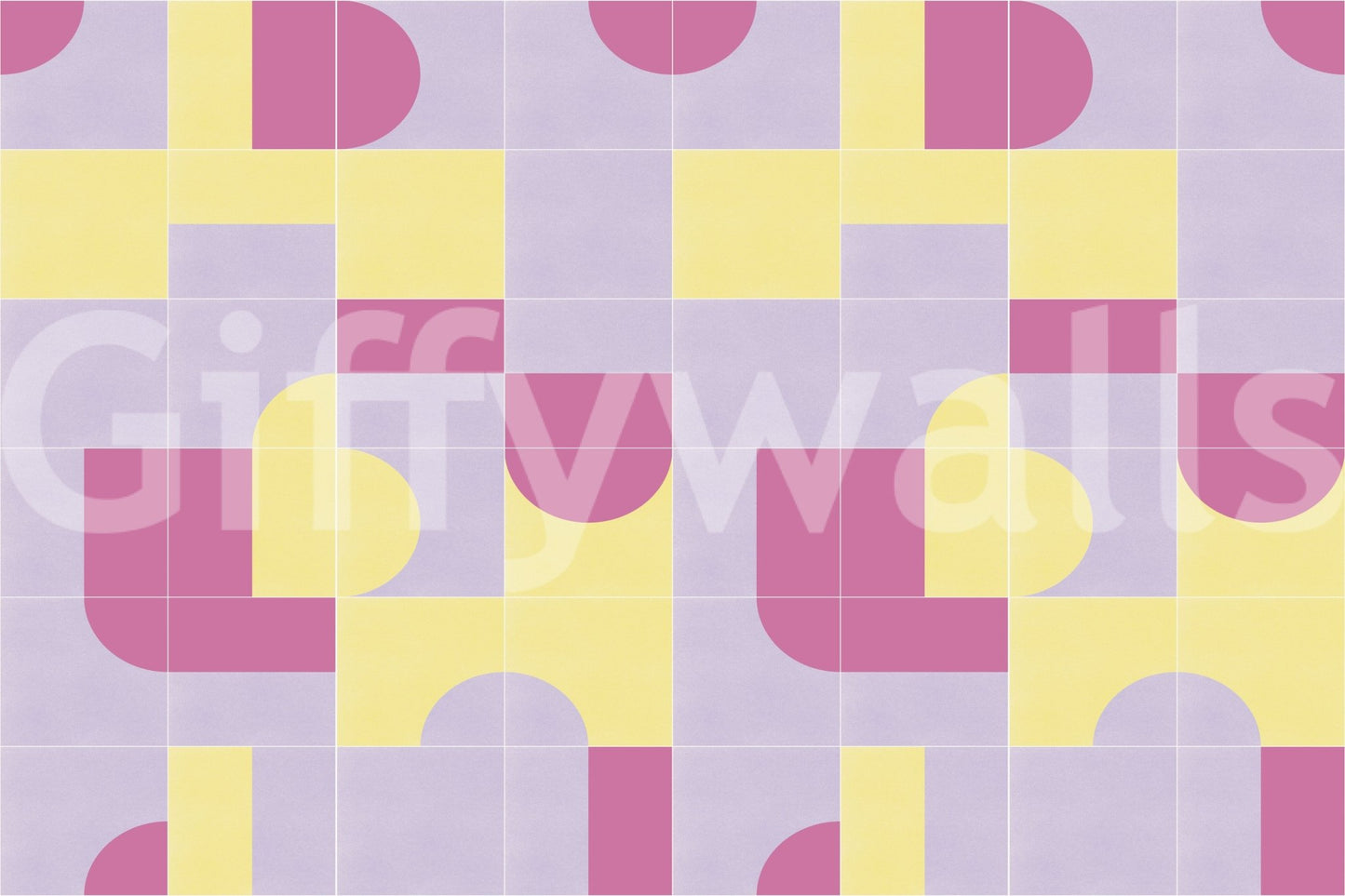 Light retro mural wallpaper for kitchen