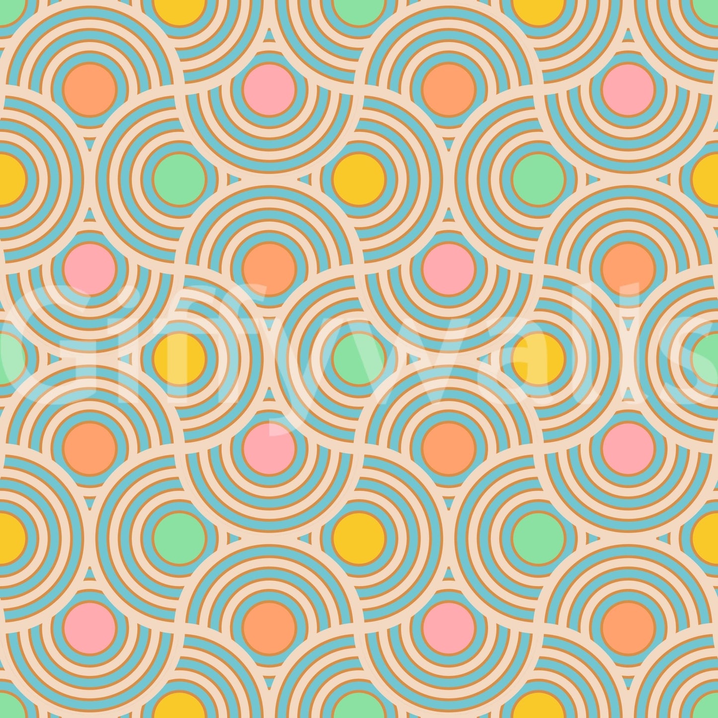 The design is non-realistic and interpretive.