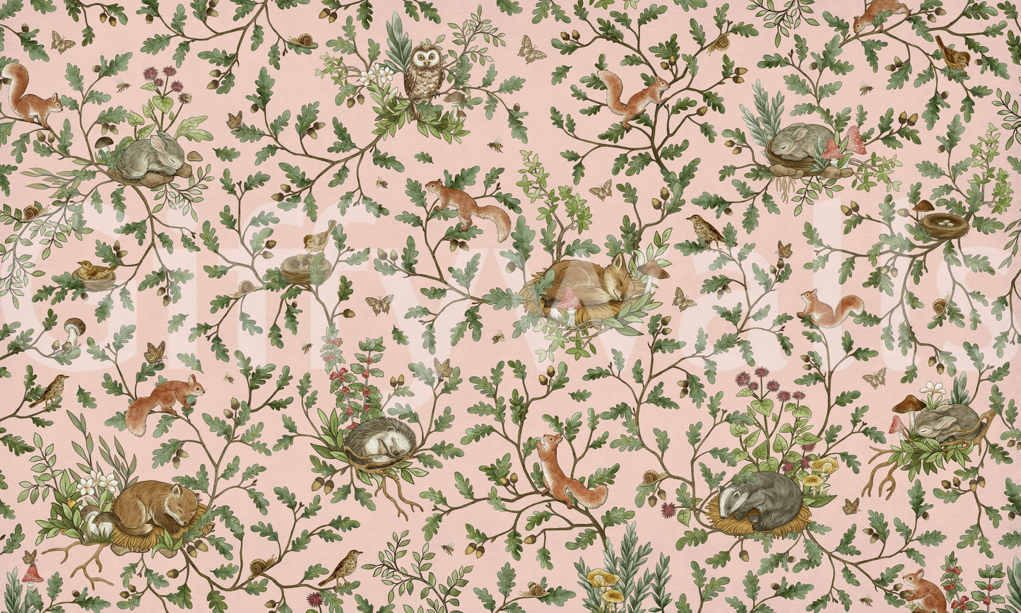 Secret Grove Wall Mural