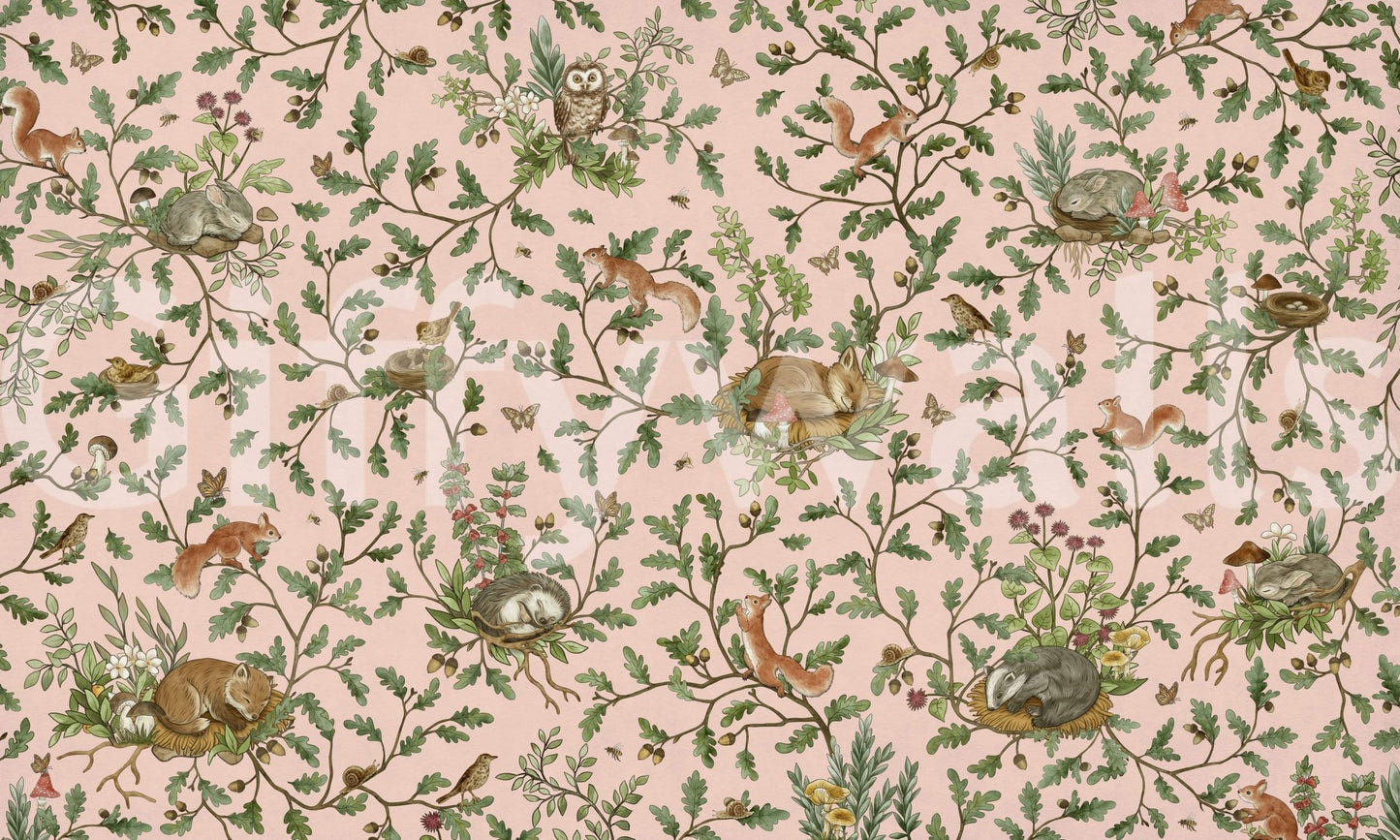 Secret Grove Wall Mural