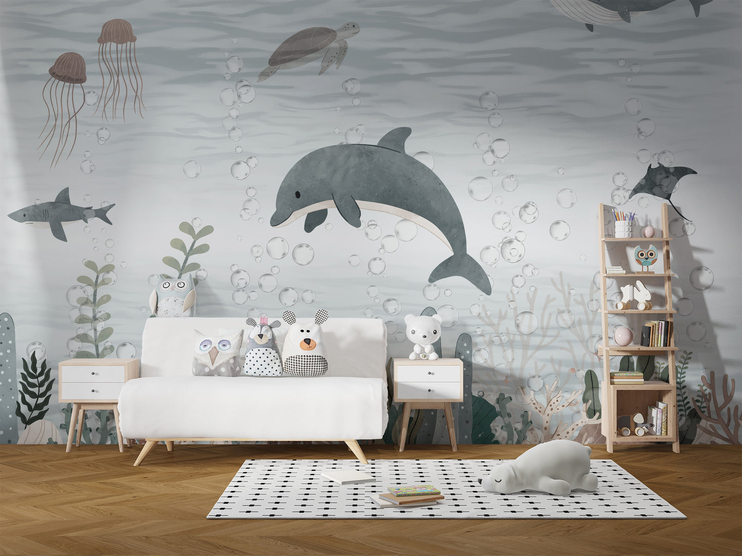 Serene Undersea Paradise Wallpaper