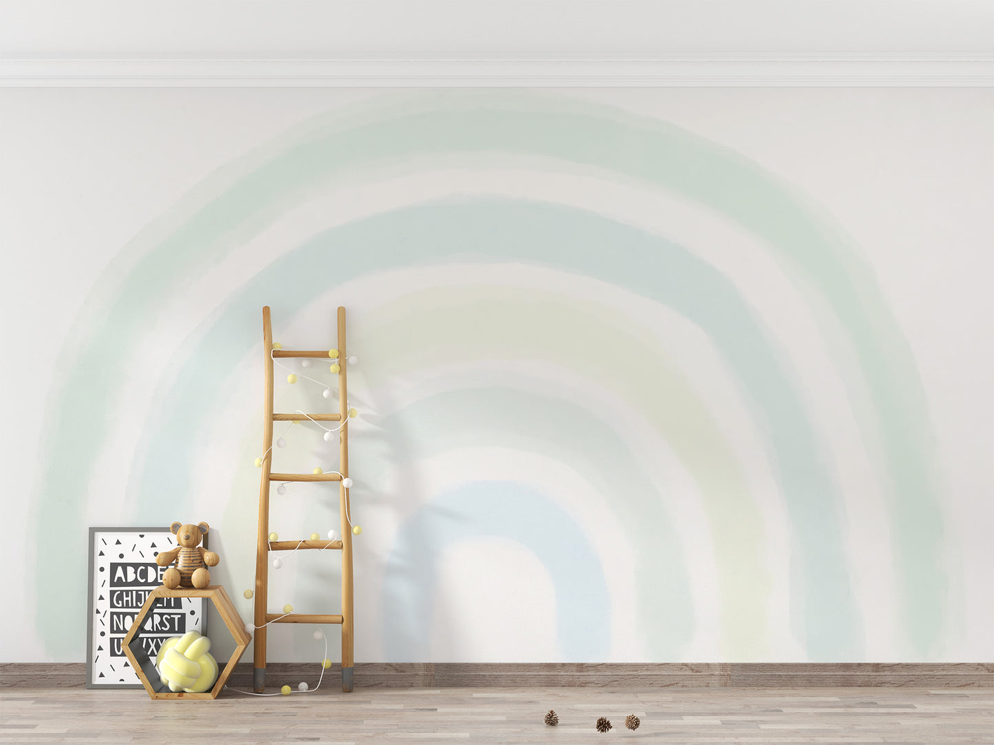 Refreshing Rainbow Hues Wallpaper