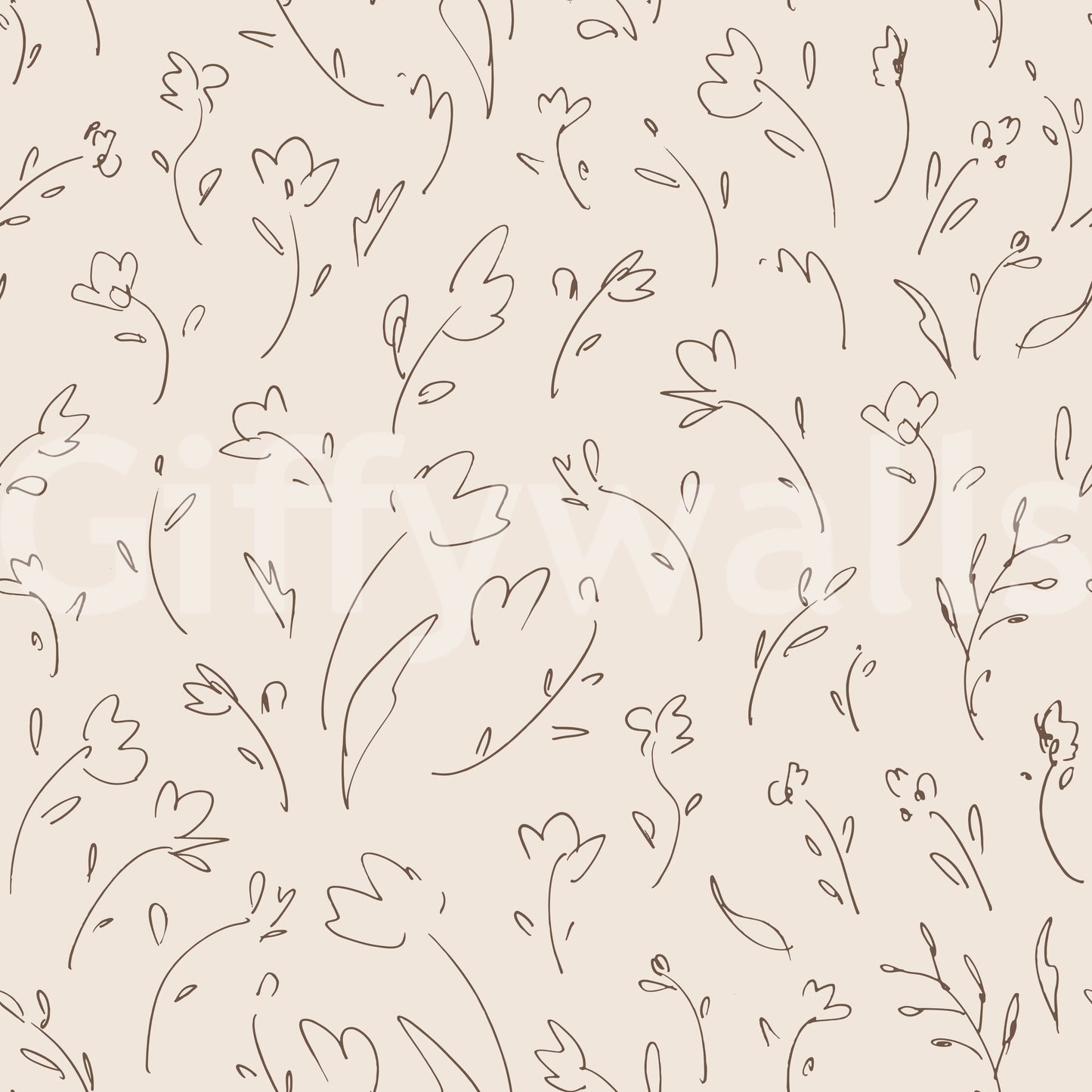 Sophisticated tan silhouette backdrop style wallpaper.