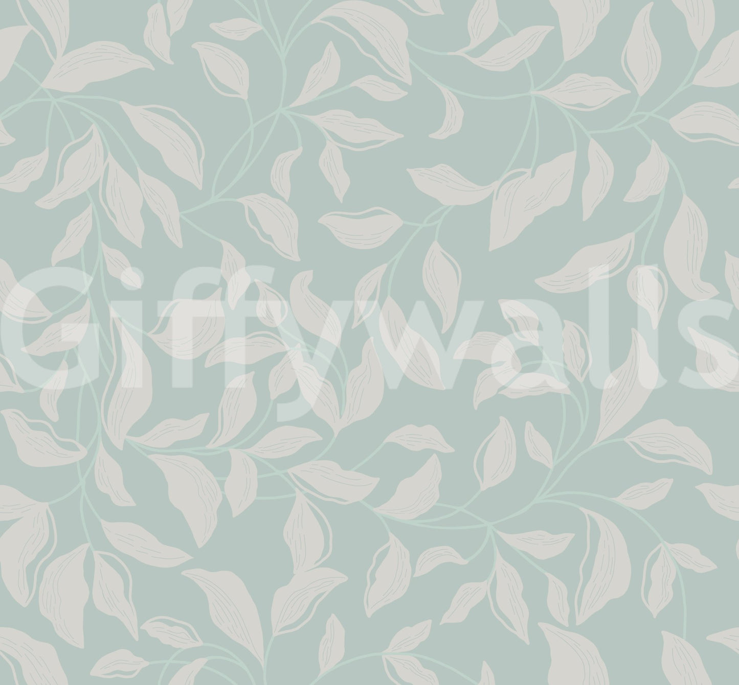 Captures the essence of gentle, flowing botanical elements.