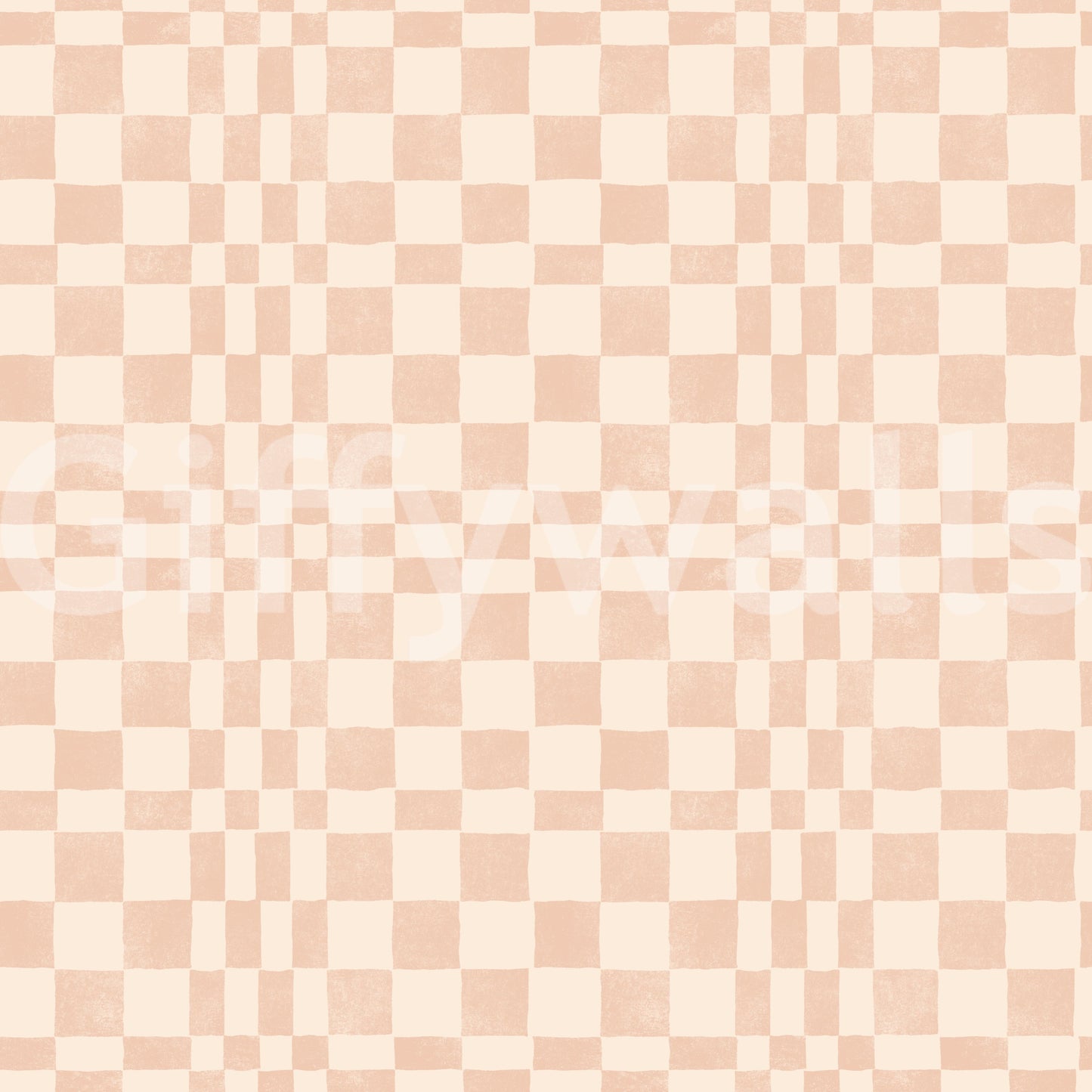 Terrakotta Funky gewebte Check Juwel Dschungel Wallpaper