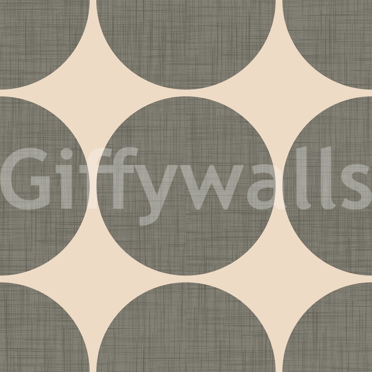 Clean and bold repeating dot layout with textured green spheres