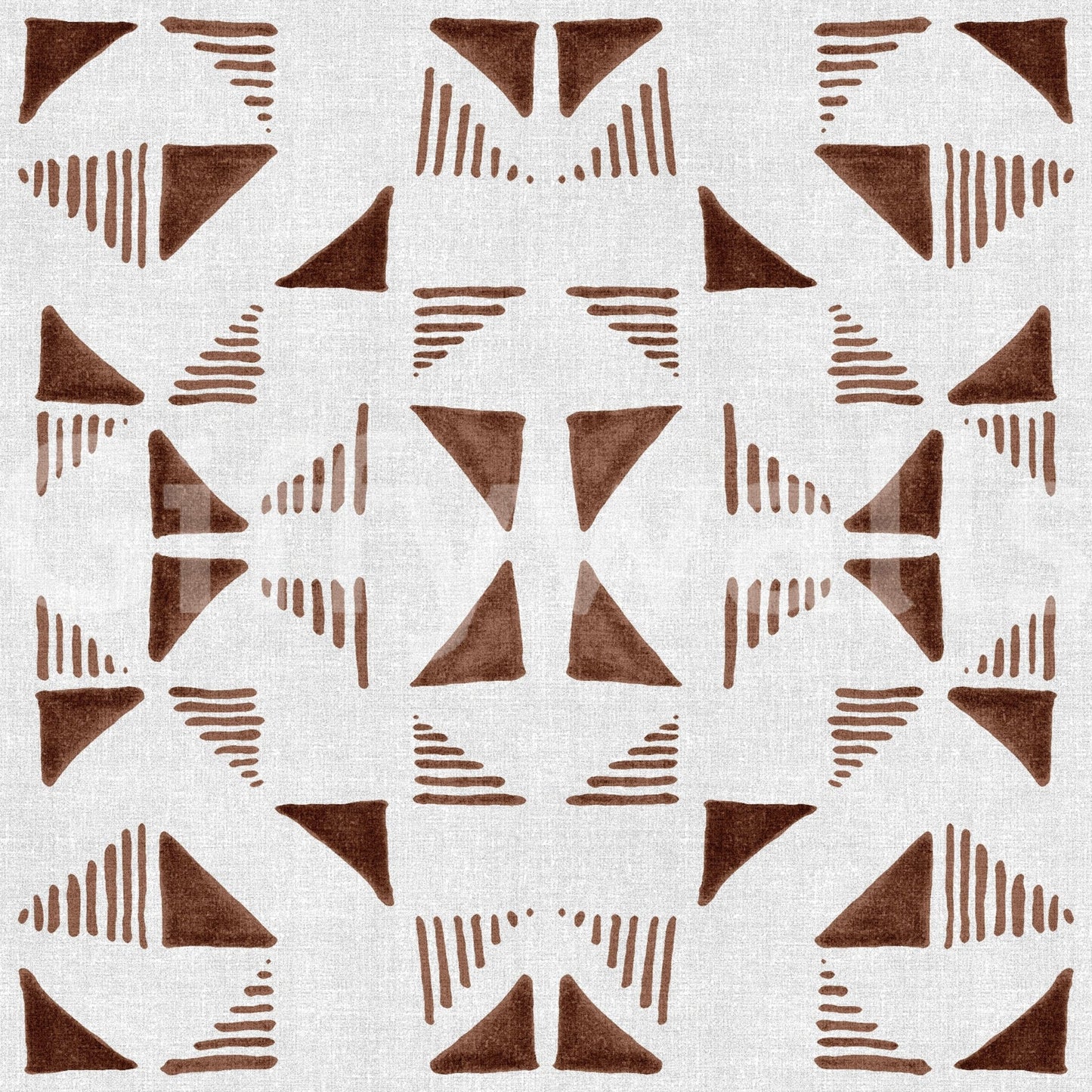 Triangles Composition Mocha Wallpaper