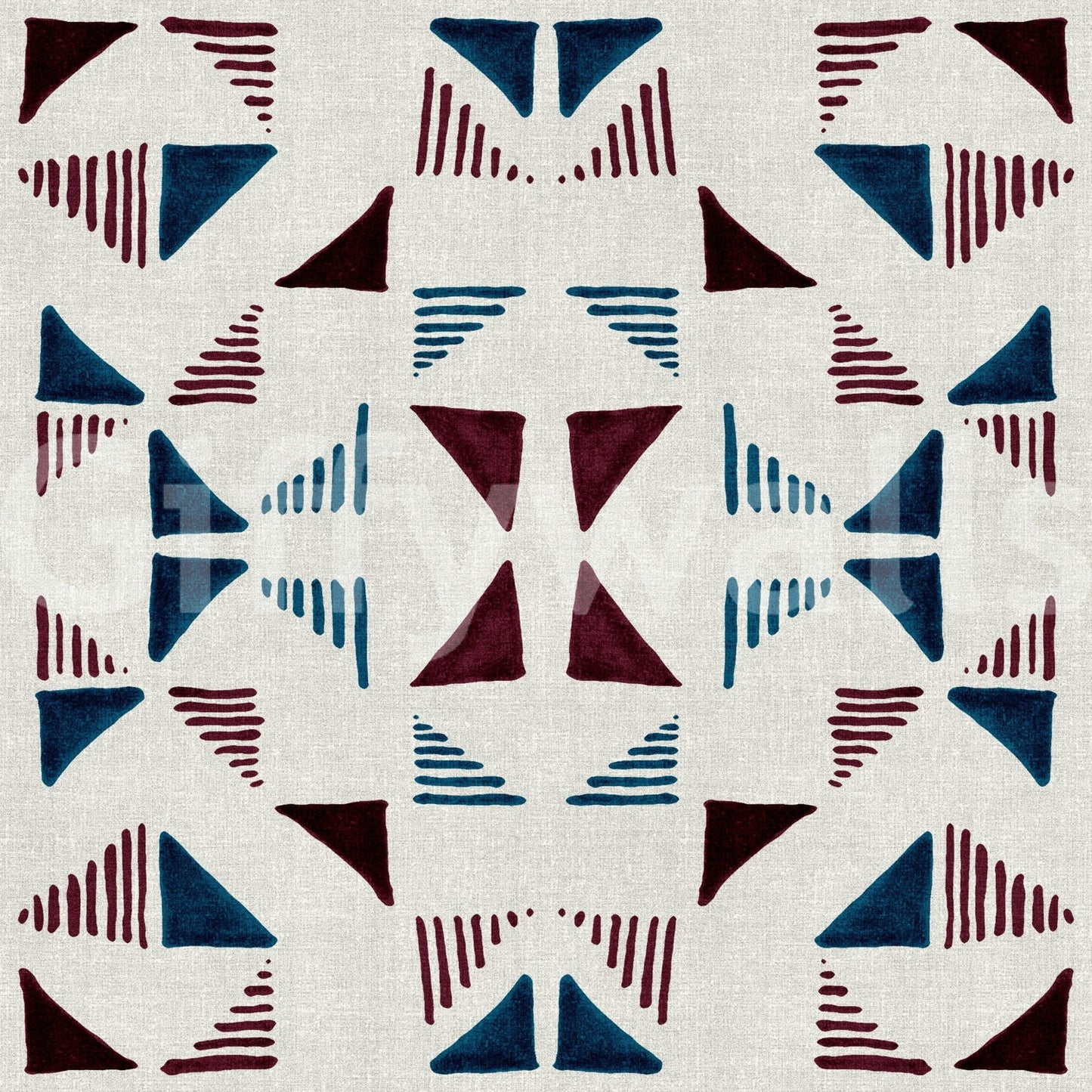Composition de triangles Papier peint d'hiver