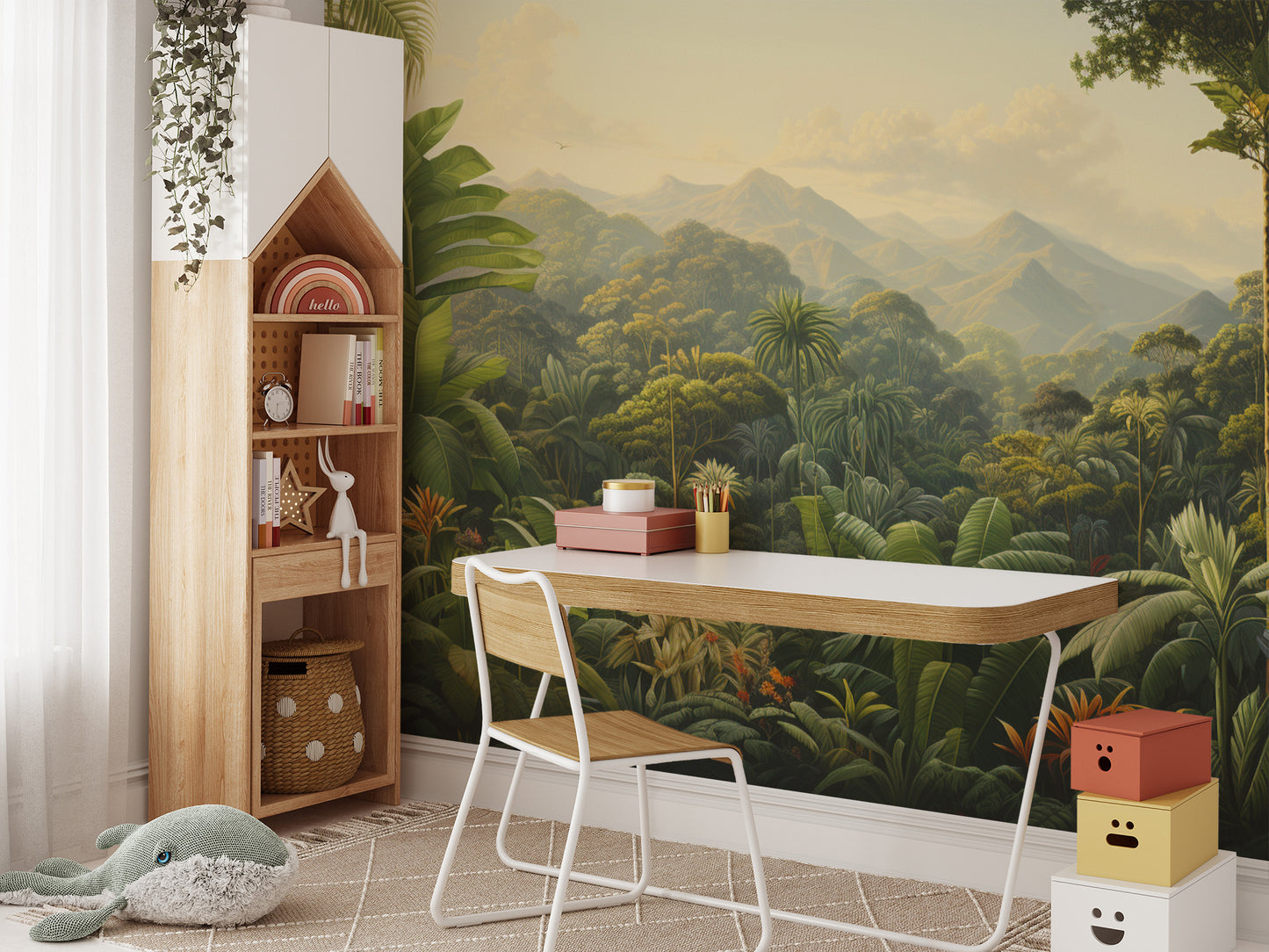 Immersive Jungle Rainforest Wallpaper