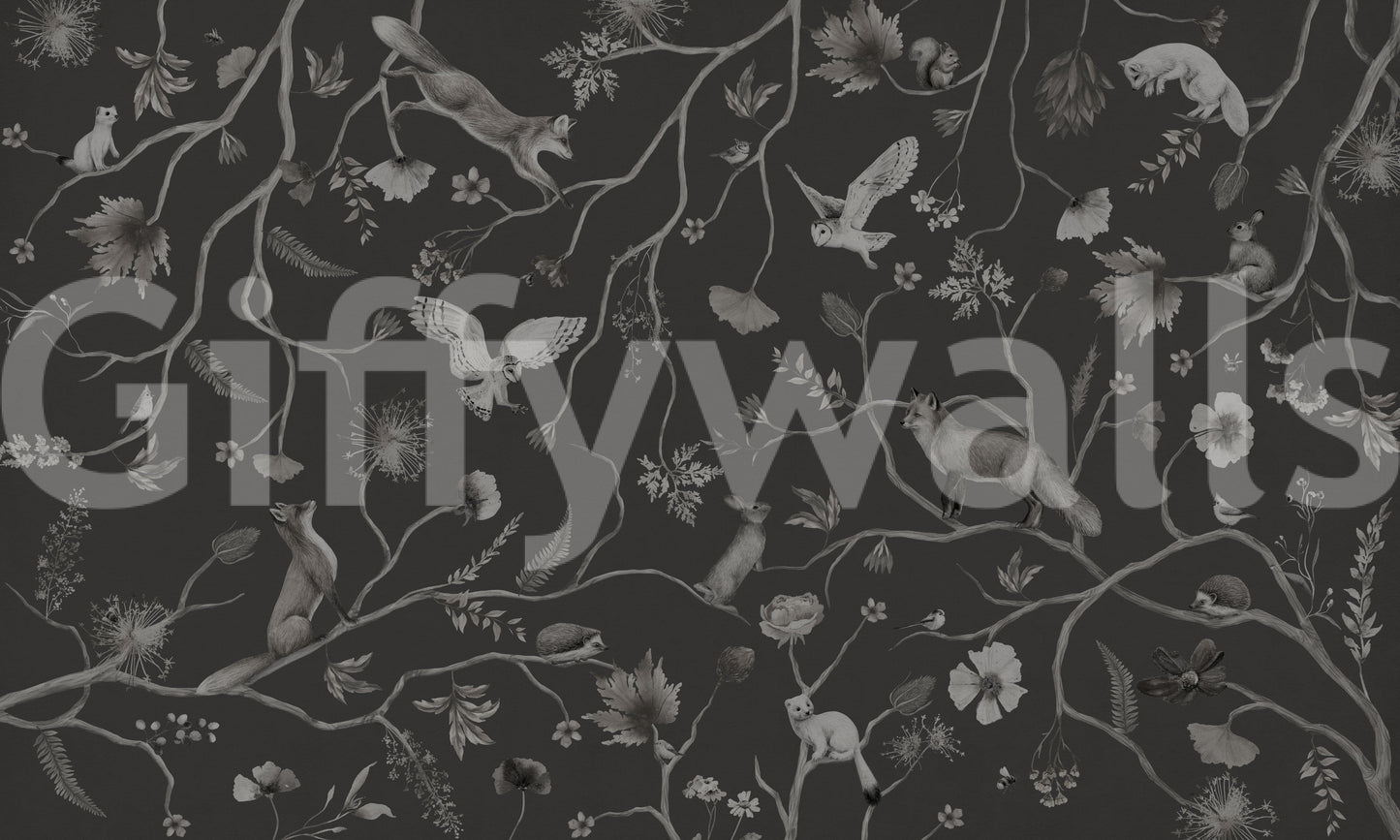 Twilight Grove Wall Mural