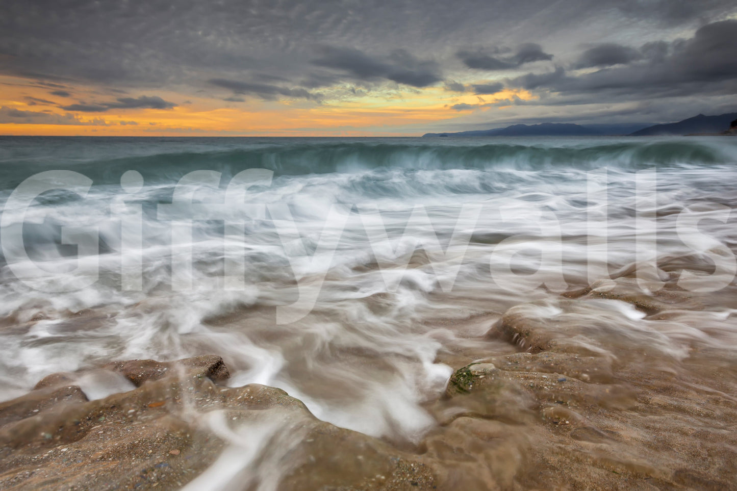 Fresque murale Marées du Crépuscule -2310757