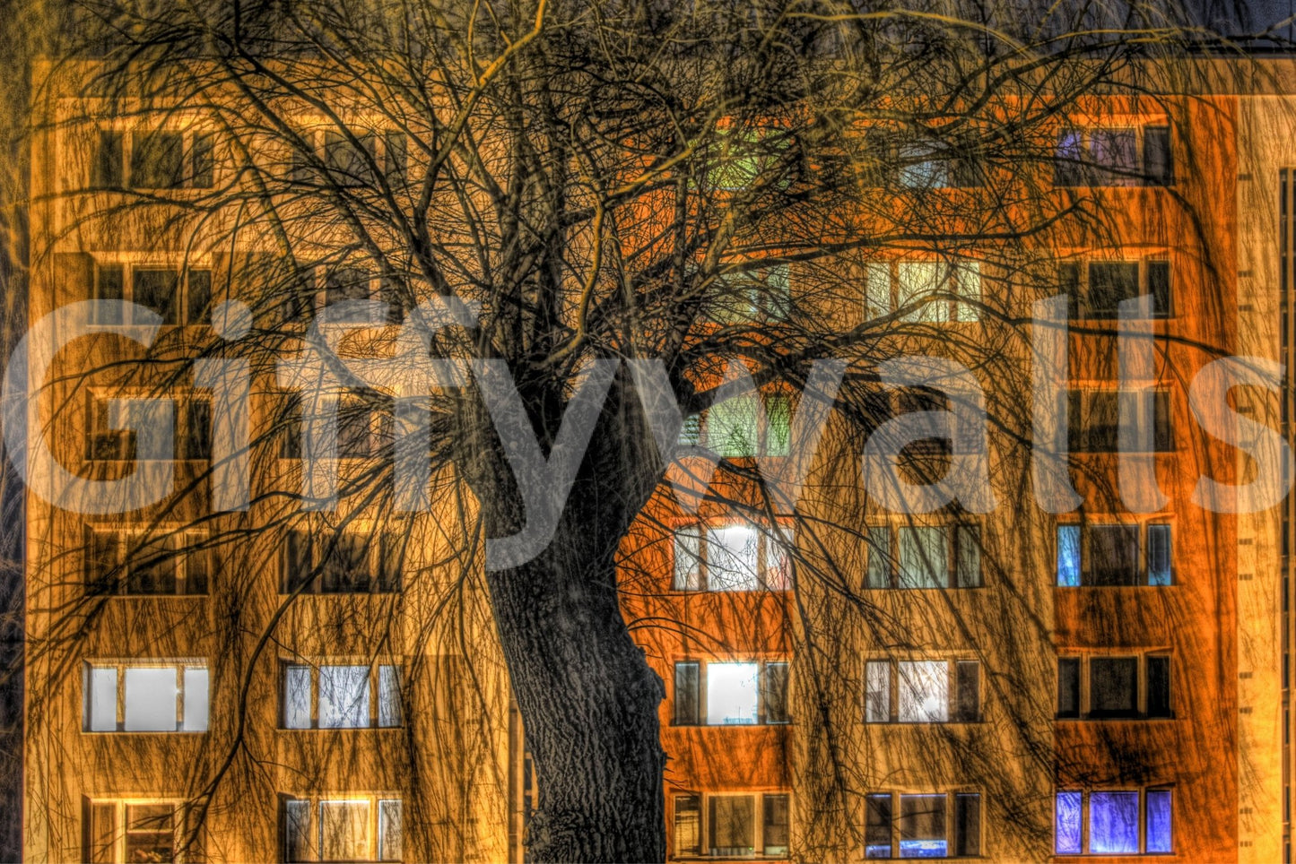 Brings the elegance of a city night indoors.