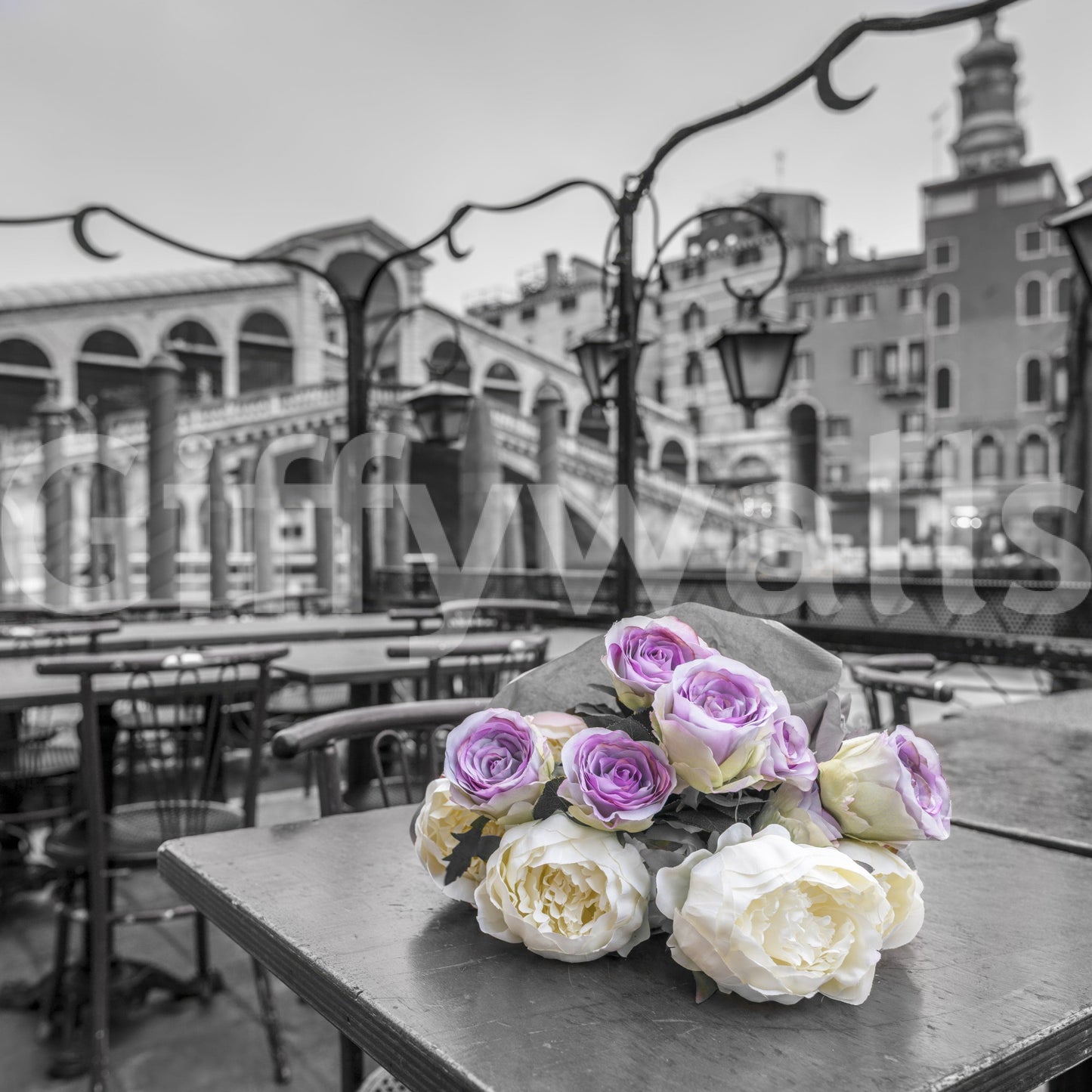 Venetian Blooms Wall Mural