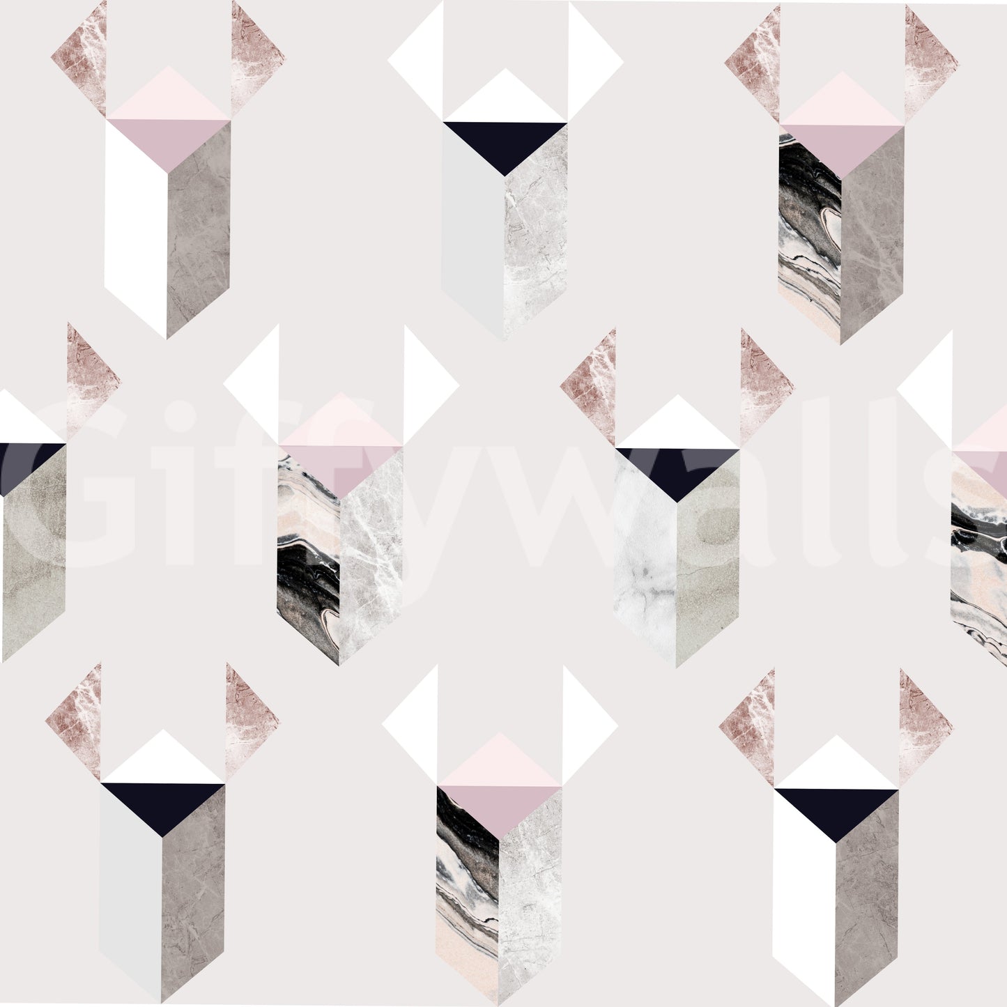 Sleek industrial wallpaper for walls