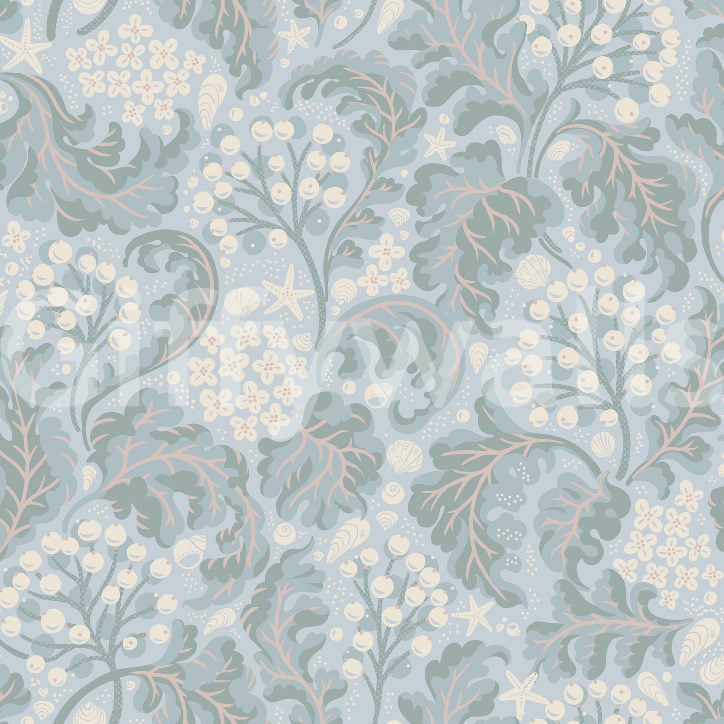 Sea Kale - Baby Blue Wallpaper