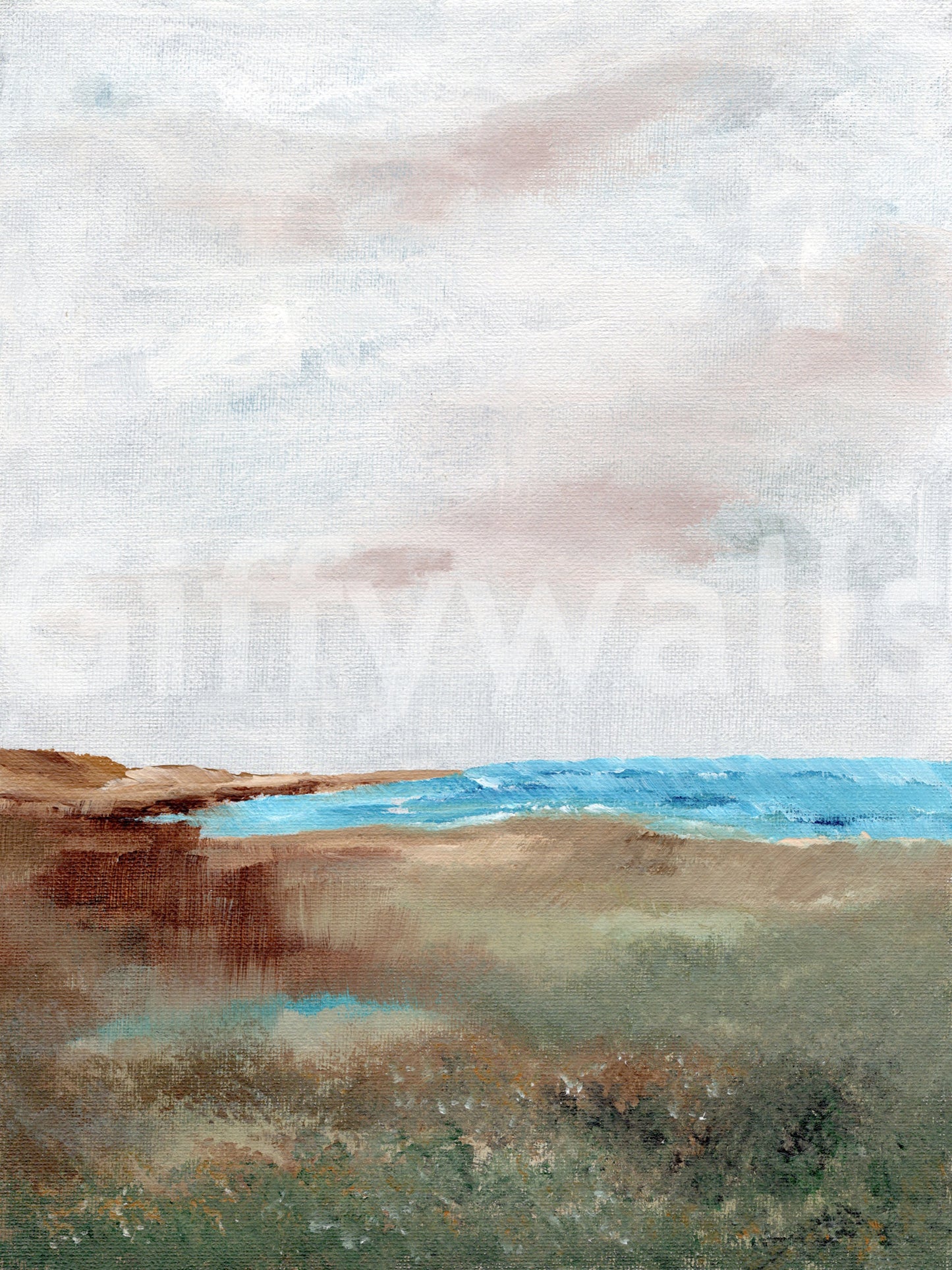 Coastal Serenity Wall Mural
