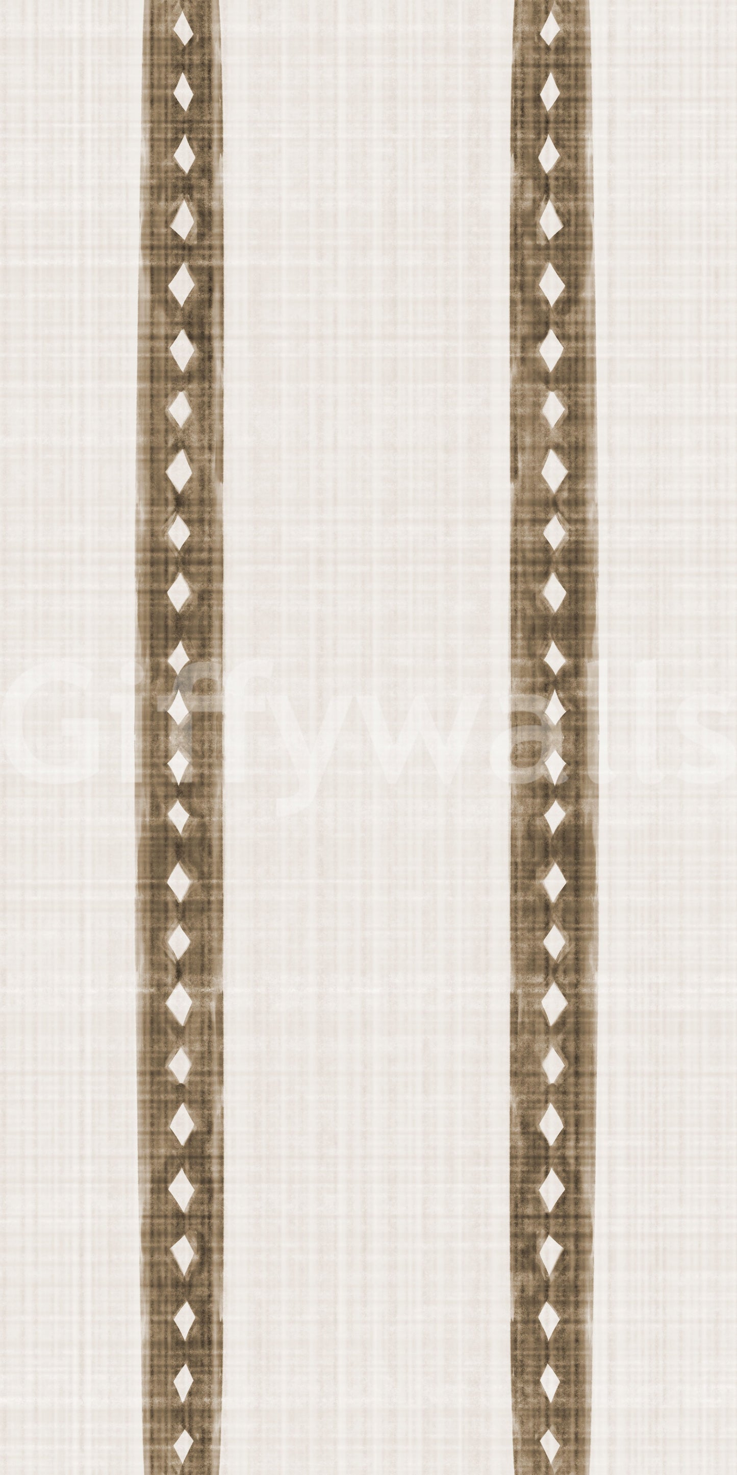 Rustic Brown Stripes Wallpaper