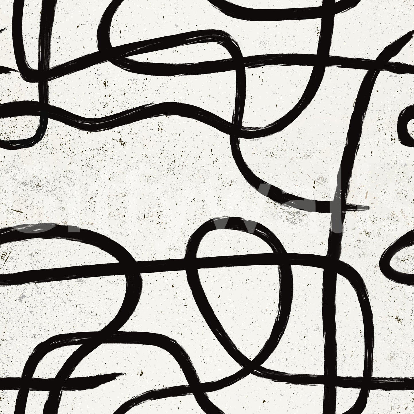 Modern wallpaper with subtle strokes and Scandinavian charm.