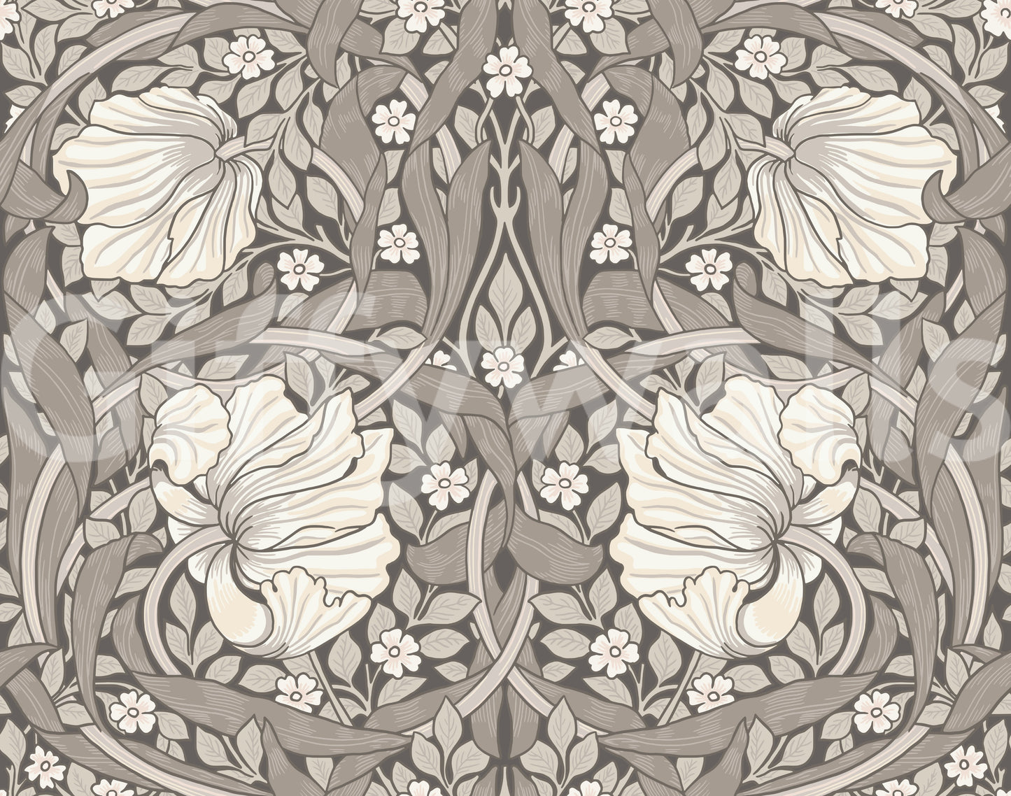 Classic pimpernel pattern for cozy, elegant spaces