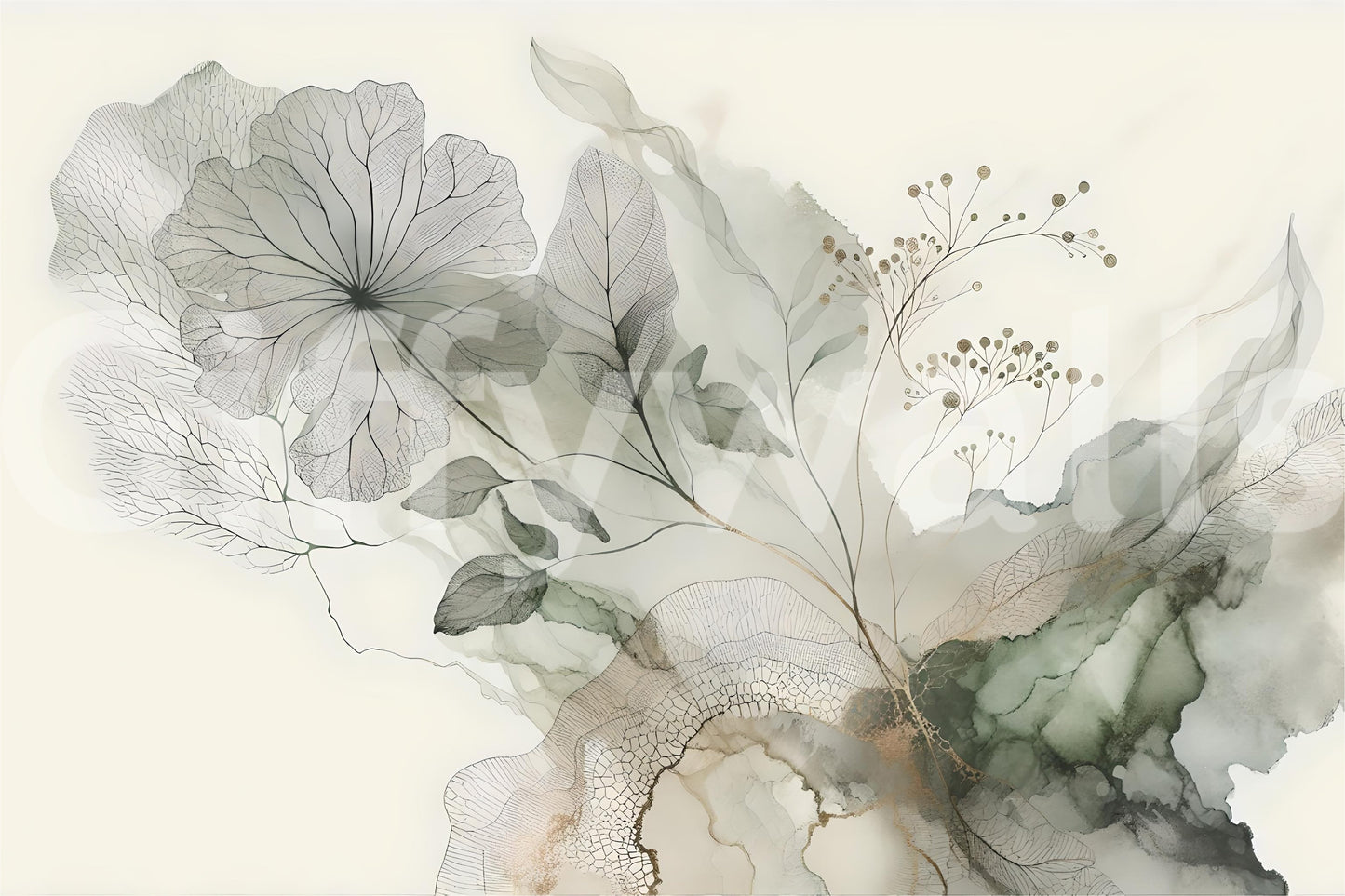 Tranquil Tones Wall Mural