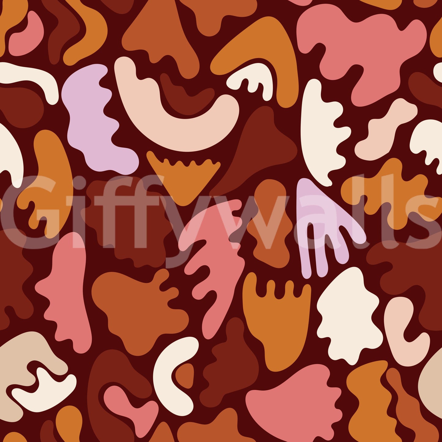 Terracotta Tides Wallpaper adding warmth to interiors