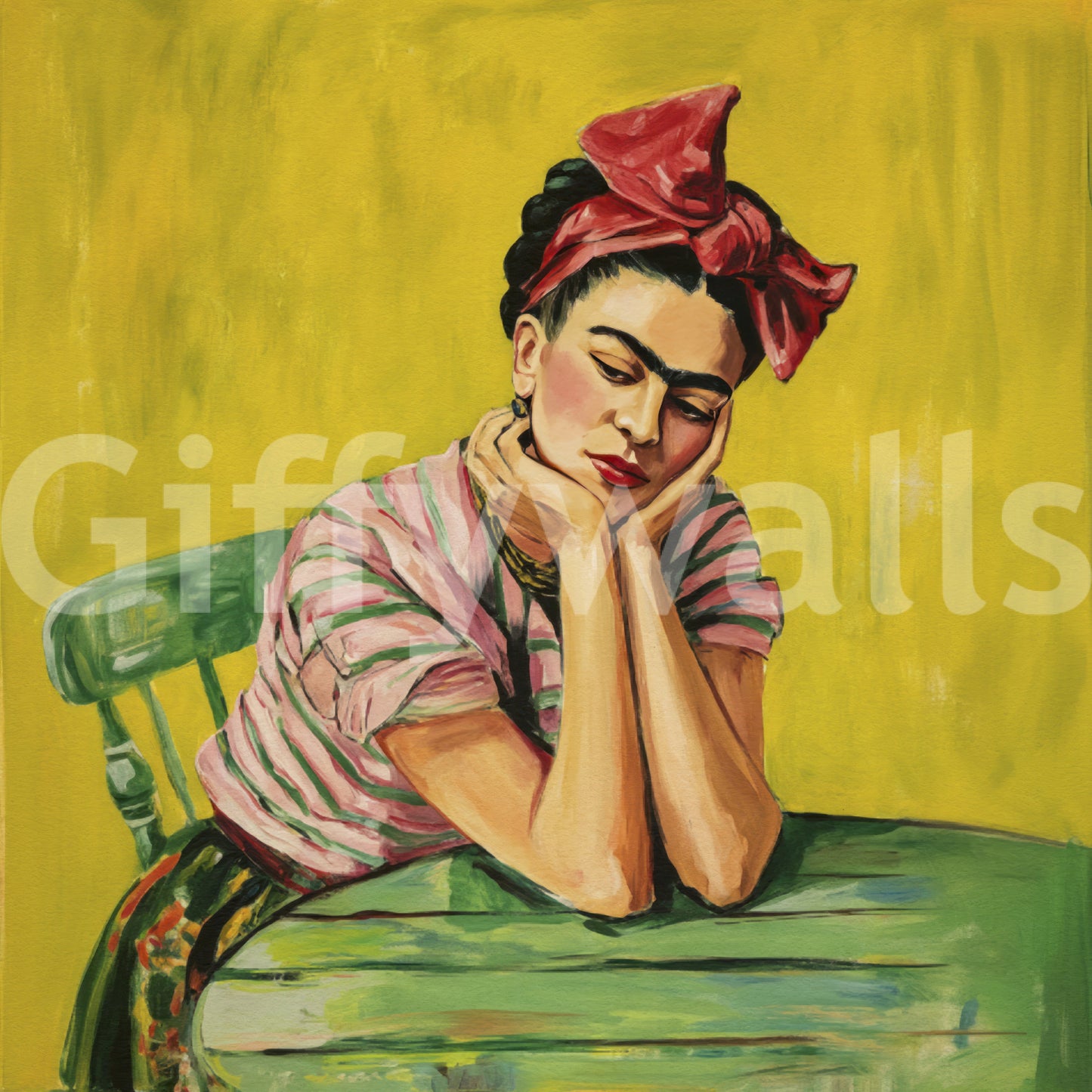 Mexican-inspired wall decor with modern artistry