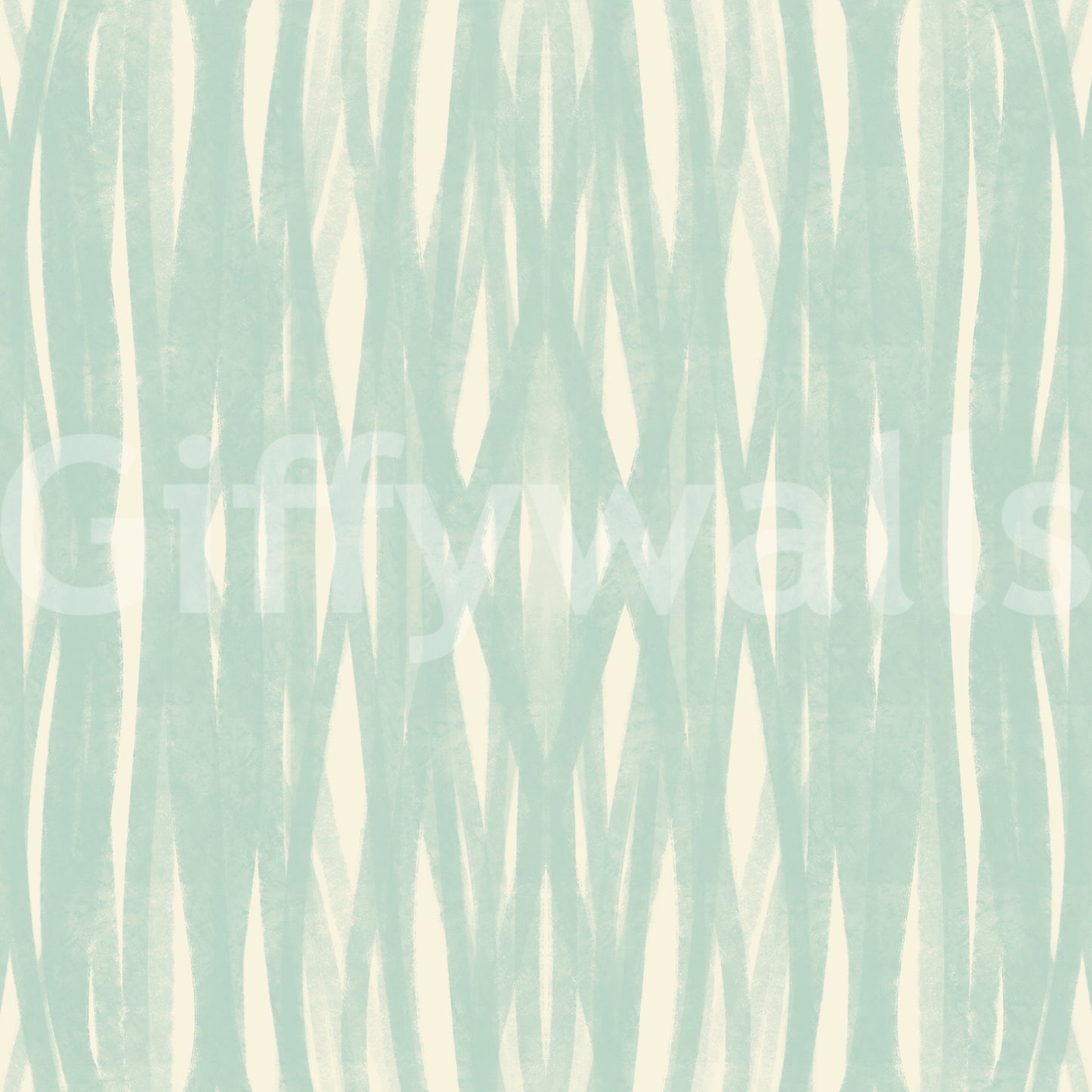 Soothing water-inspired Aqua Flow wallpaper for walls