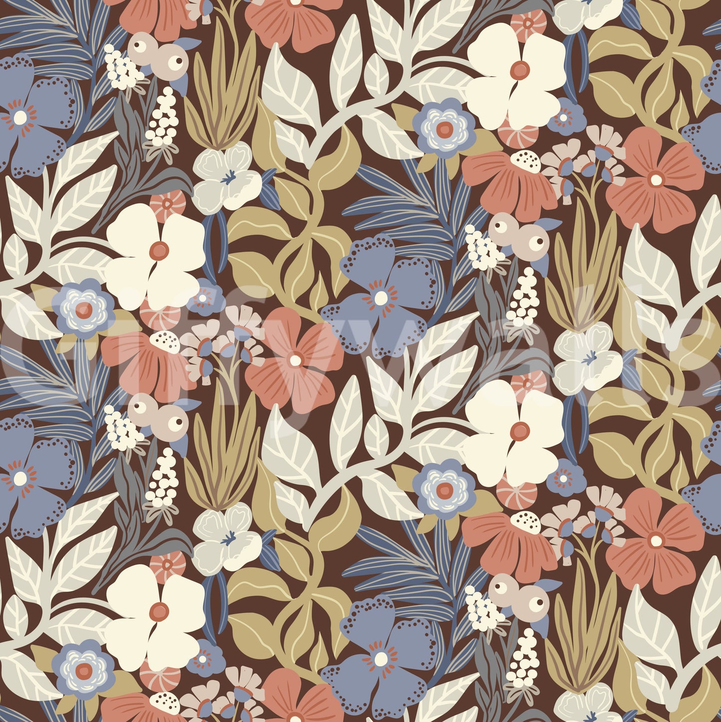 Perfect wallpaper for modern and vintage-inspired spaces