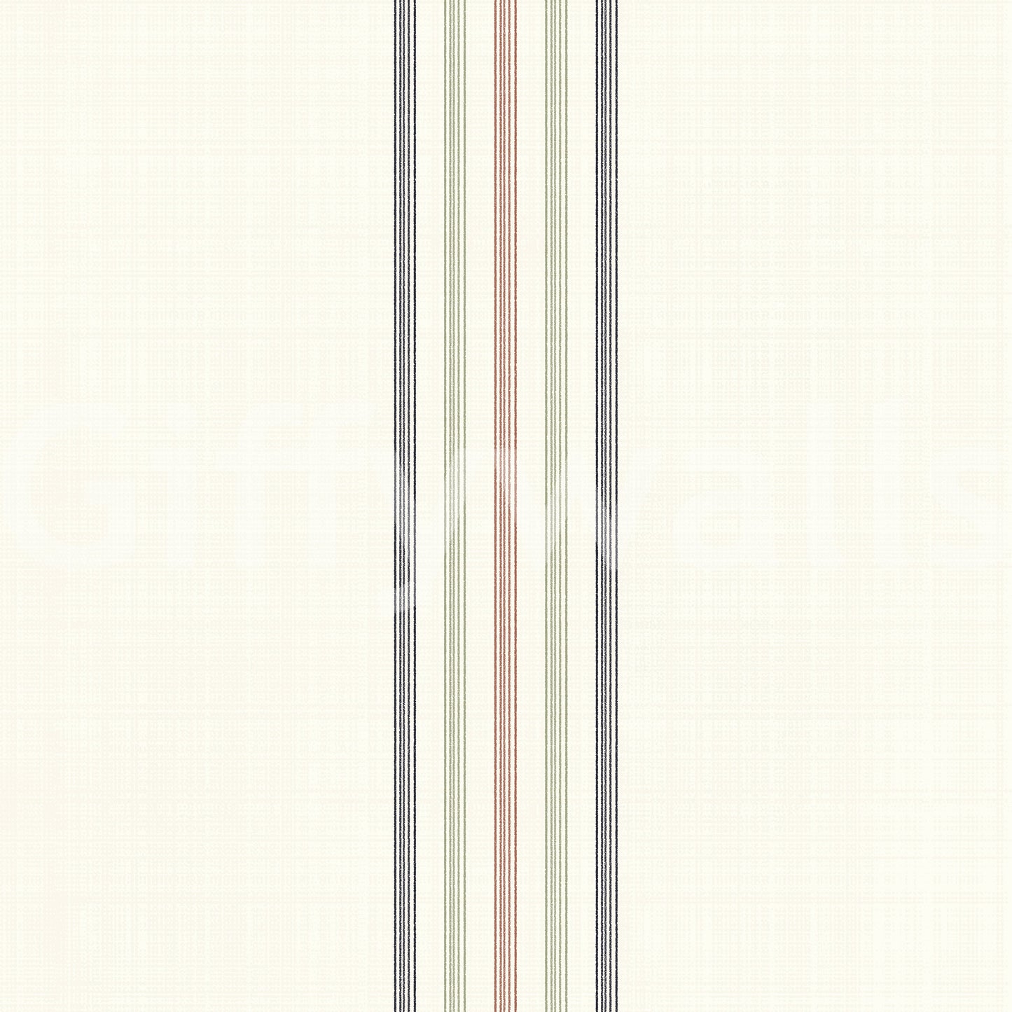 Farmhouse wall mural with fine stripes