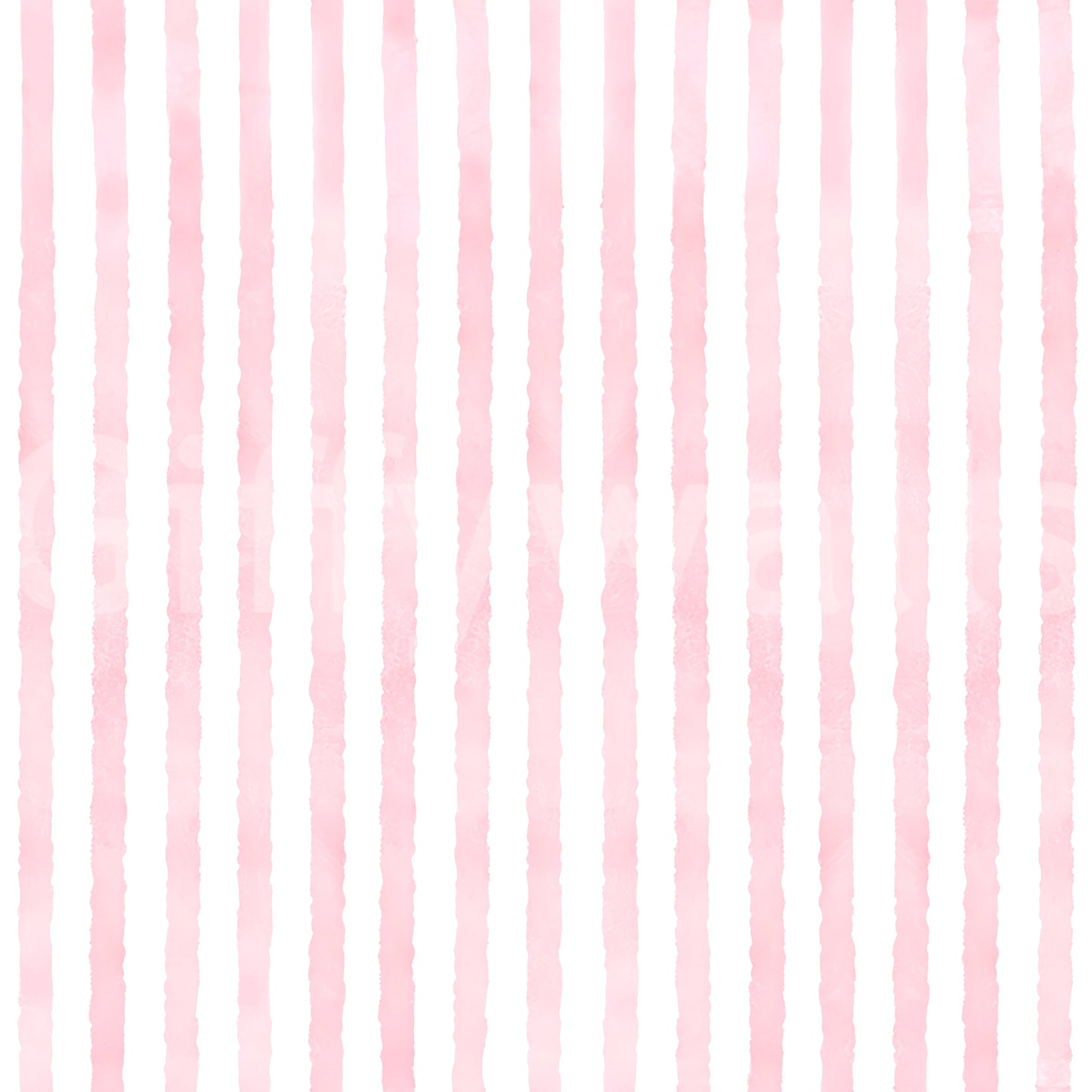 Minimalist pink striped wall mural