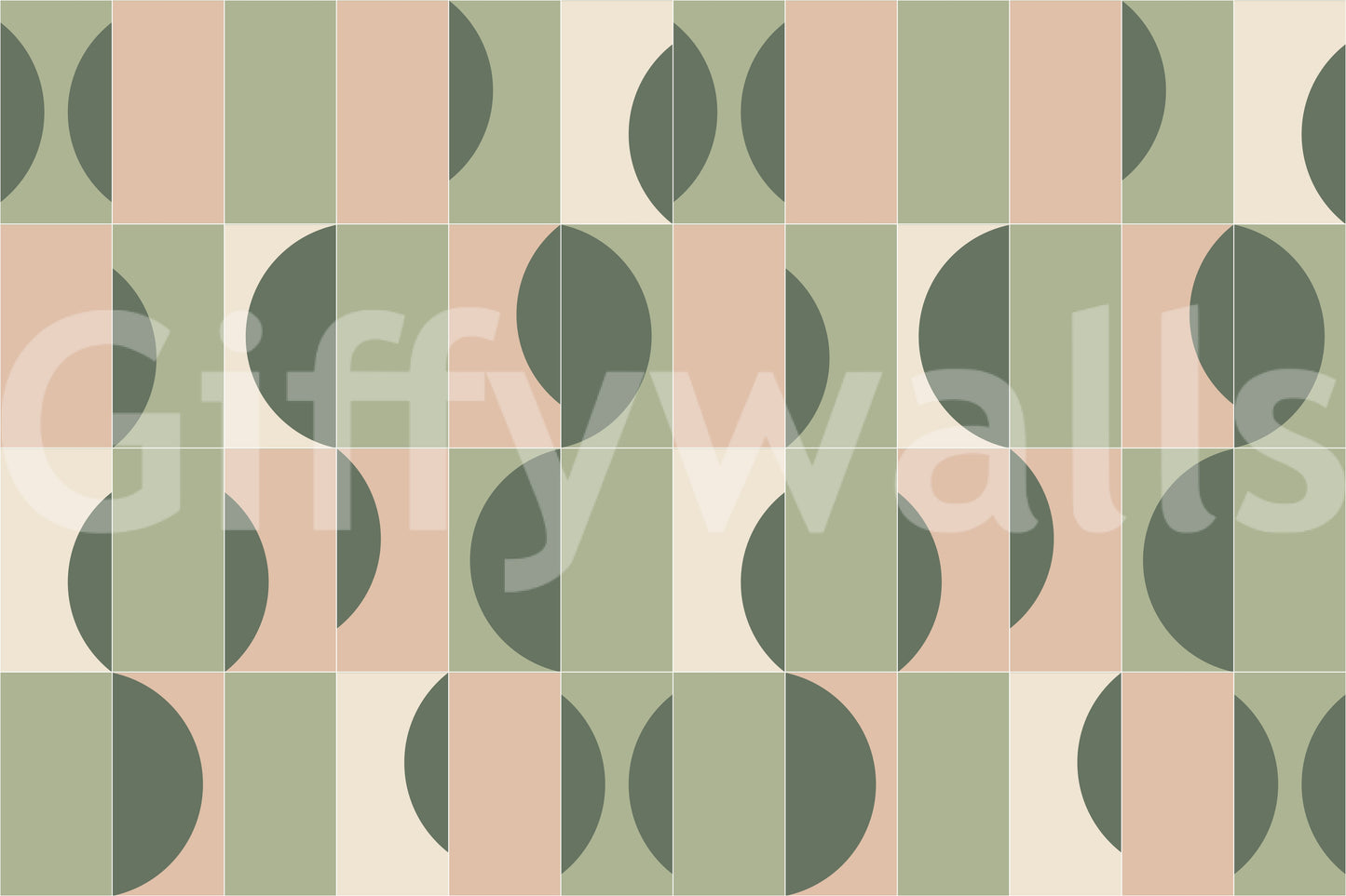 Garden Tiles 02 Wall Mural