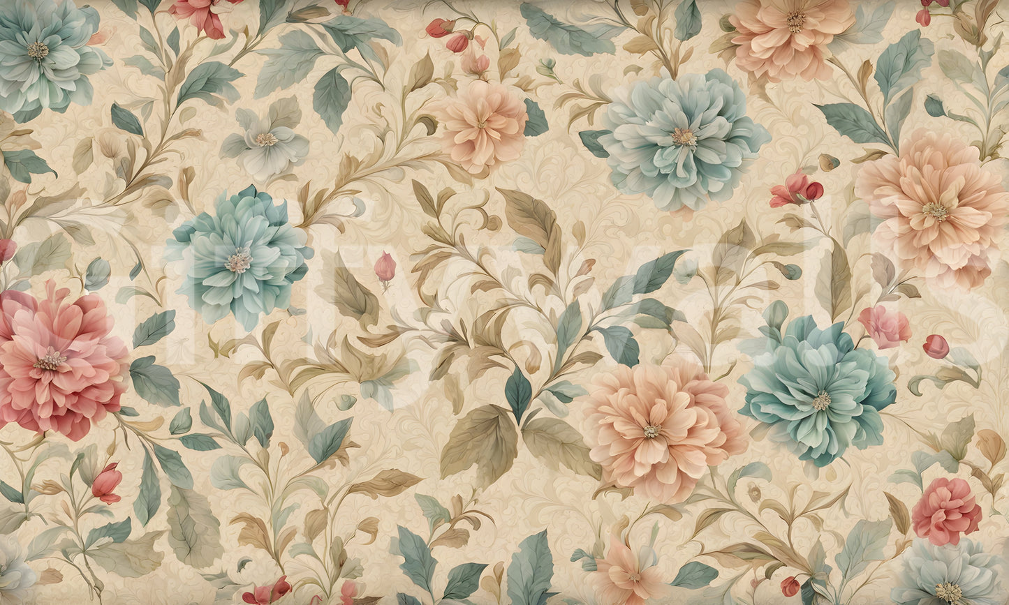 Wall decor evoking timeless elegance and nature.