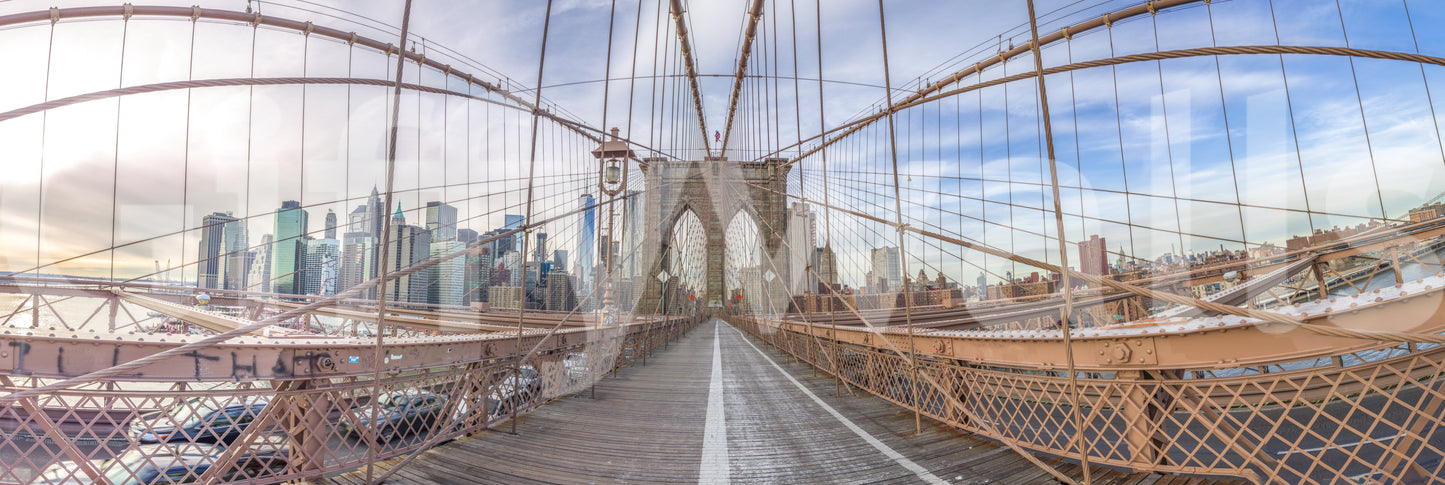 Wall decor with a sense of journey and iconic scenery.