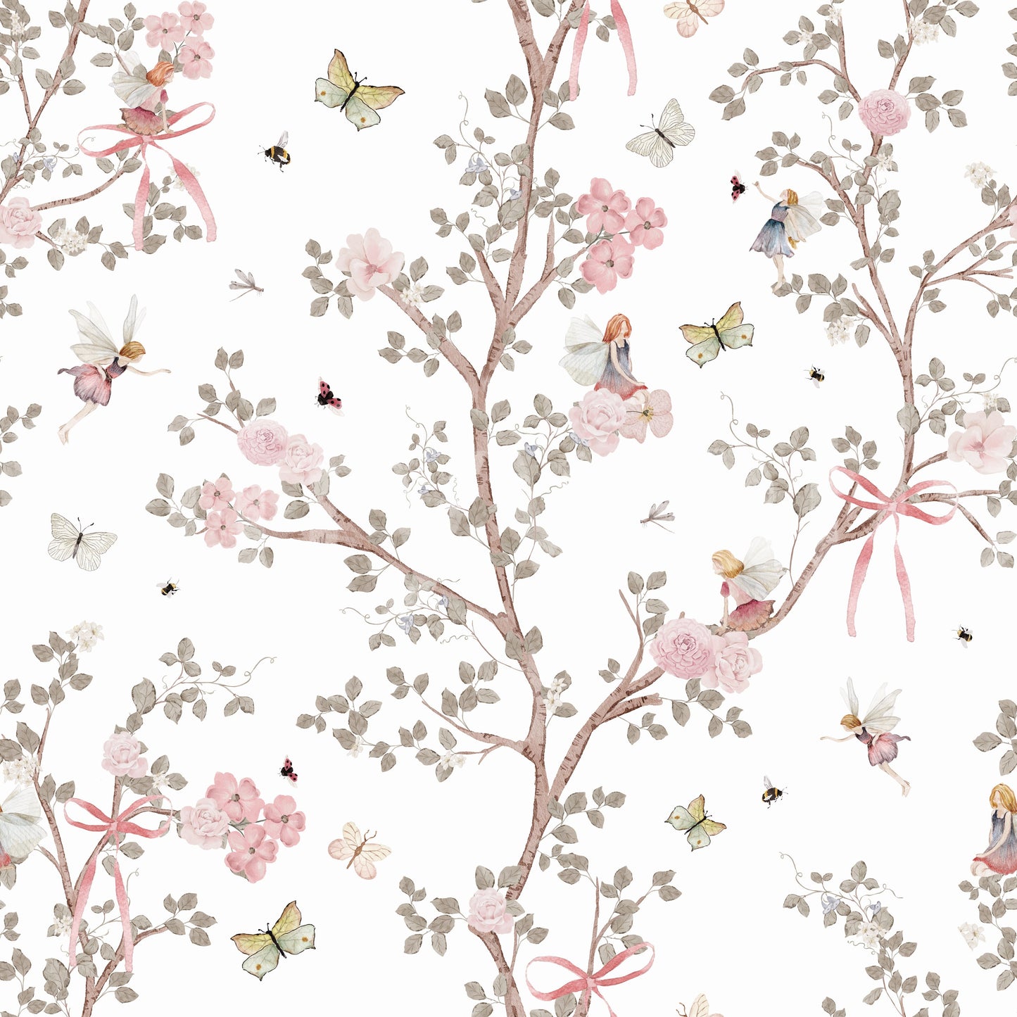 whimsical wallpaper for a nursery
