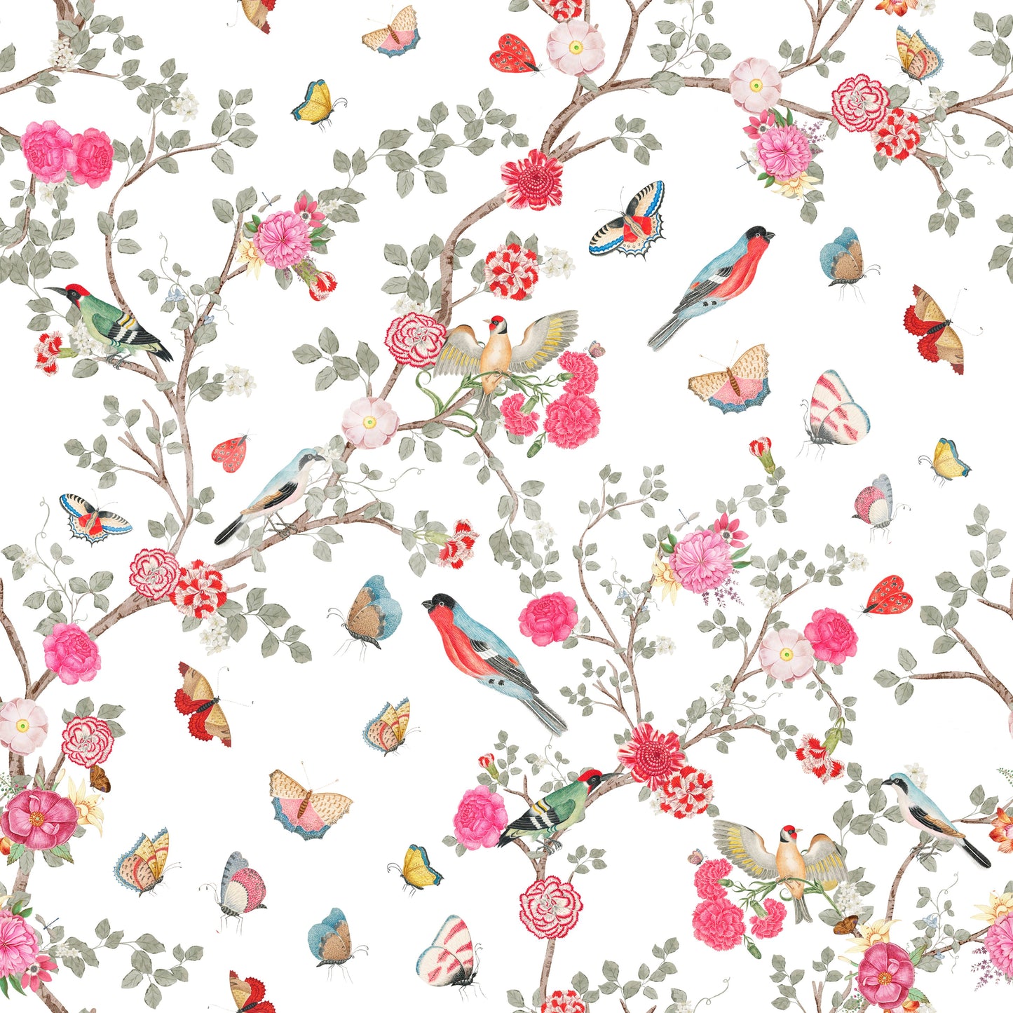 Unique nature-themed wallpaper with a classic twist.