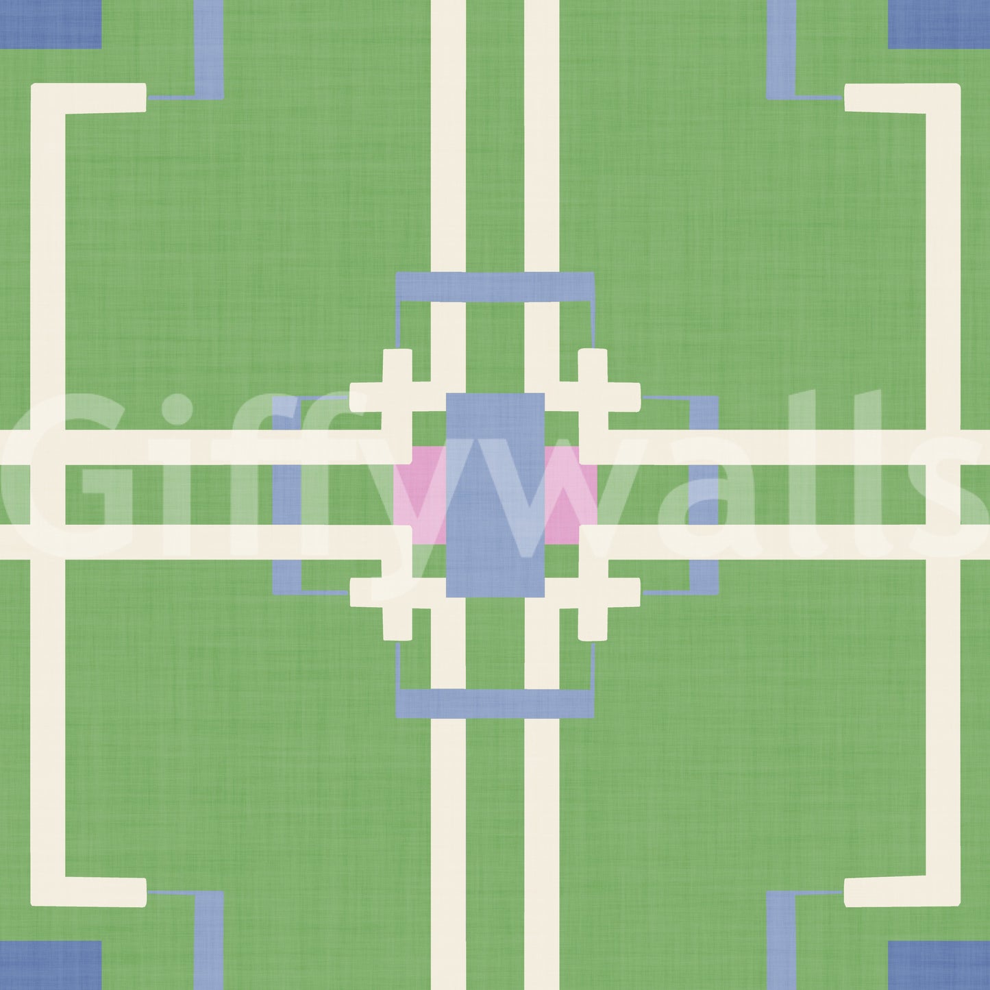 Bright and stimulating wall art.