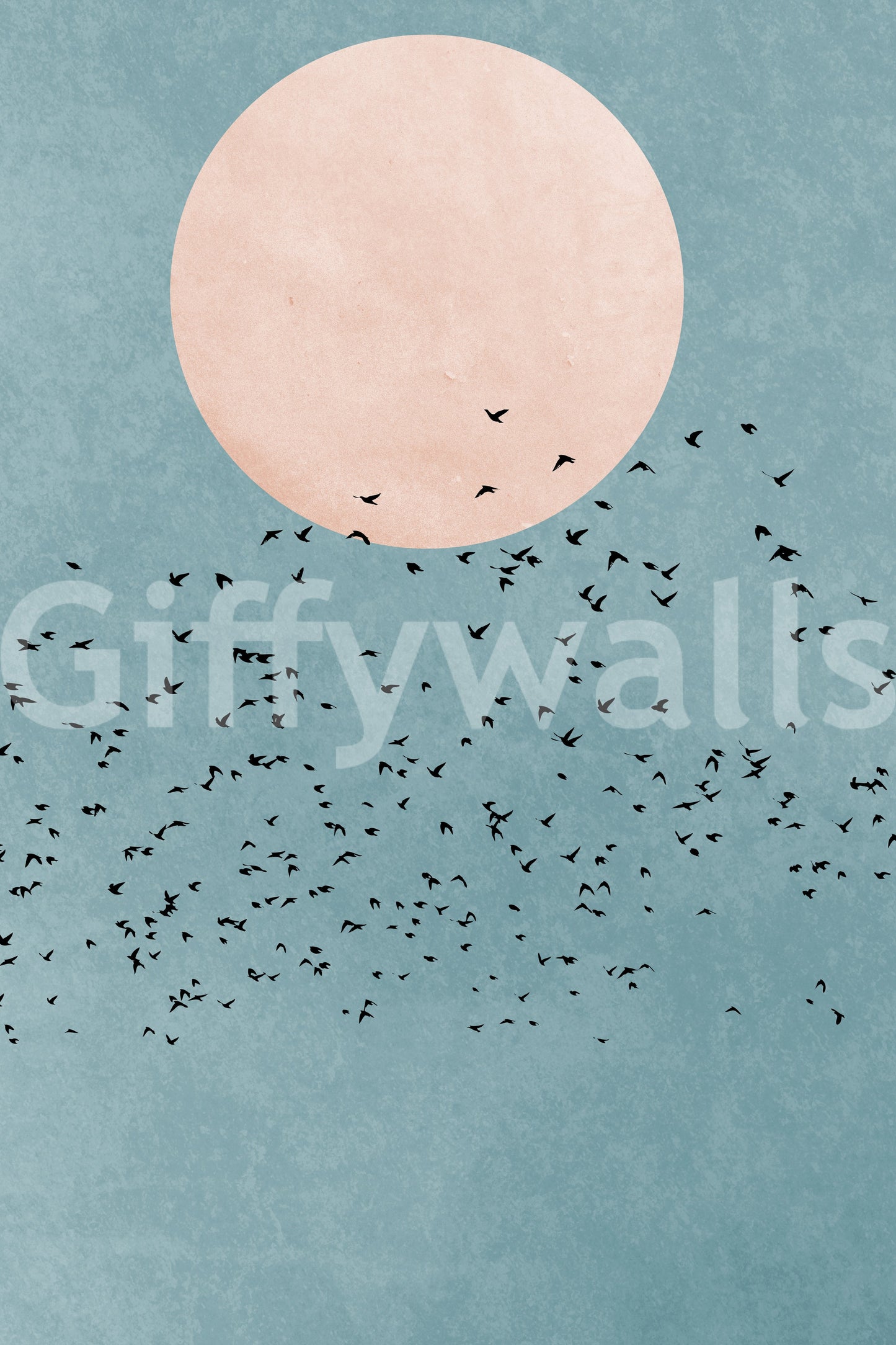 Suitable for an inspirational, modern, or imaginative interior.