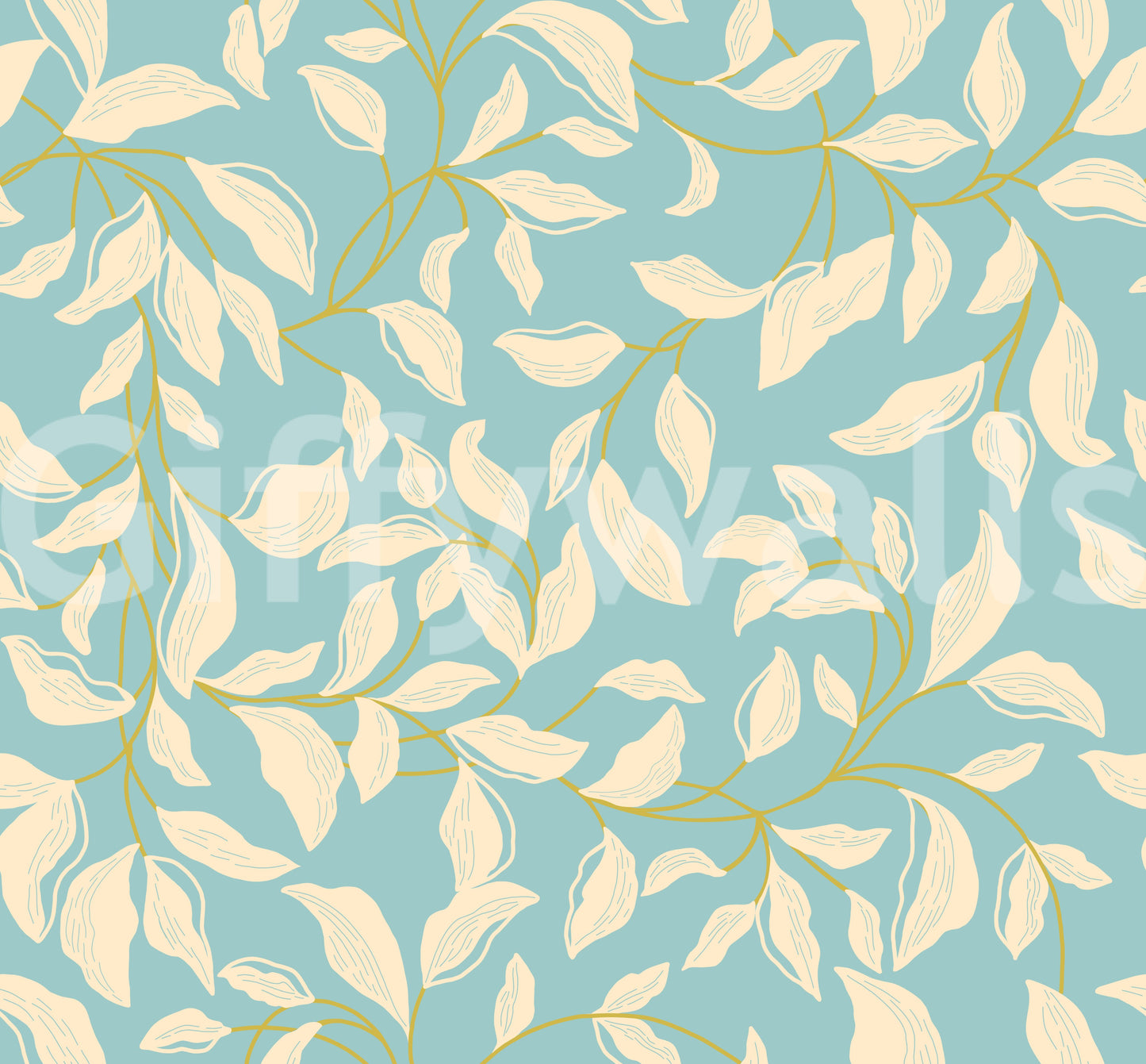 Suitable for a bedroom, living room, or a nature-inspired, calming interior.