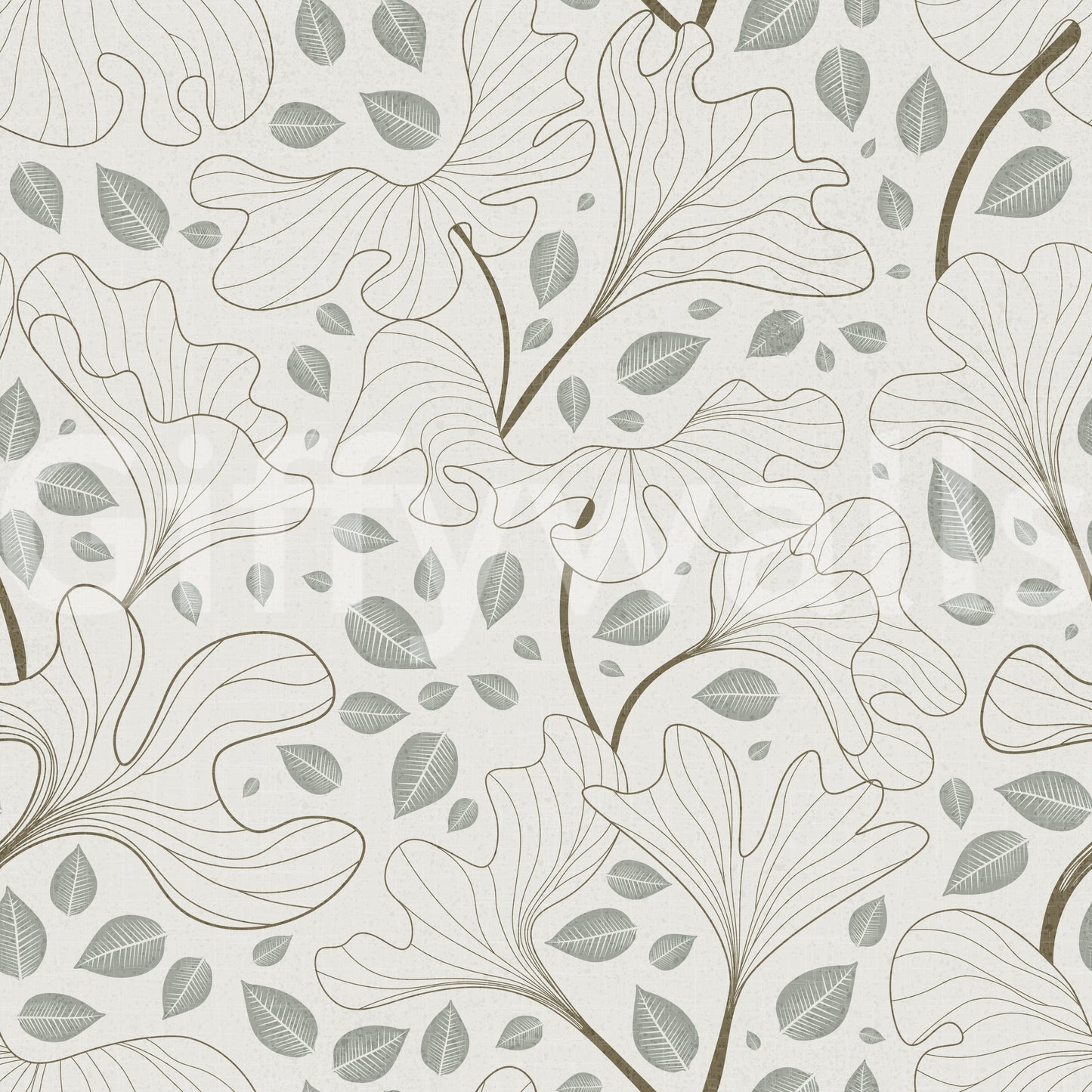 Wallpaper with a soft and elegant design.