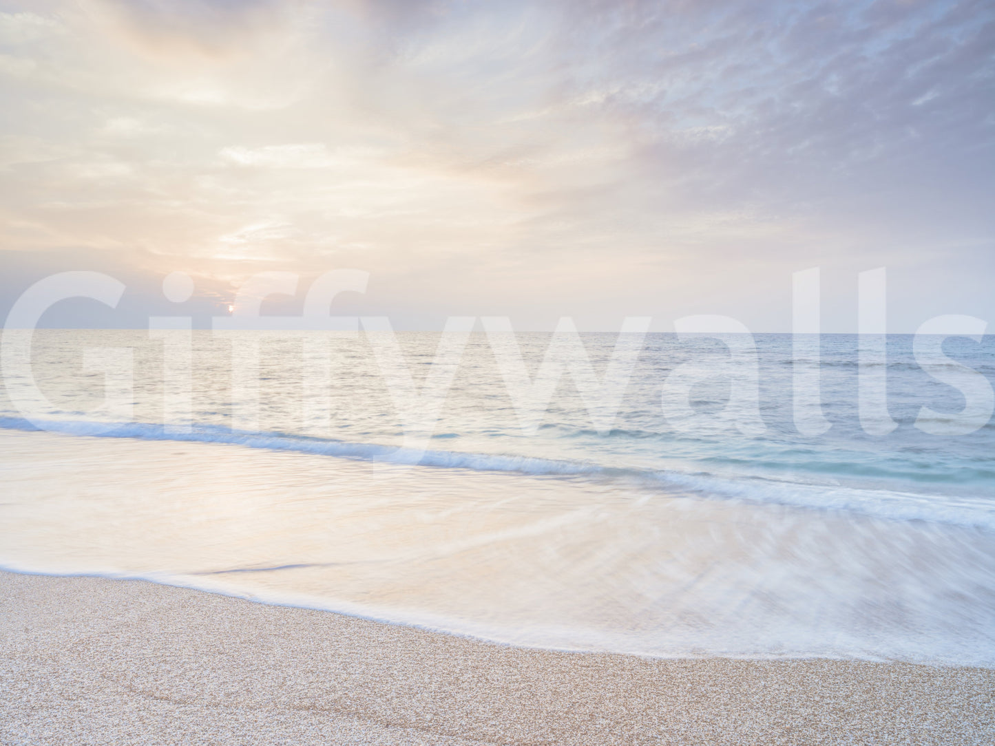 The image captures the delicate nature of the sea.