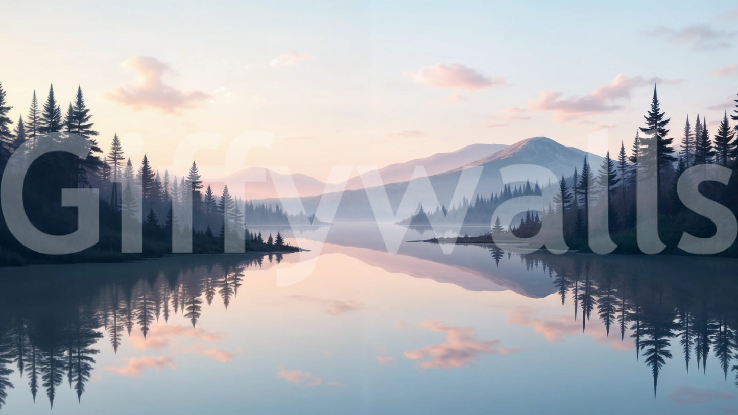 The design is non-realistic and interpretive.