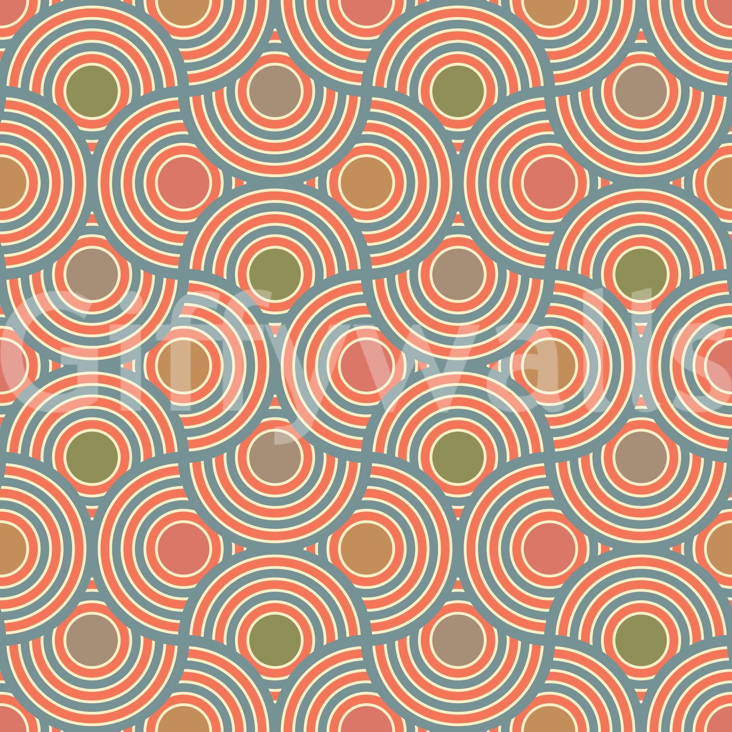 The design is non-realistic and interpretive.