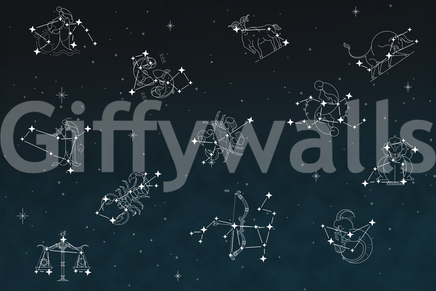 The design is non-realistic and interpretive.