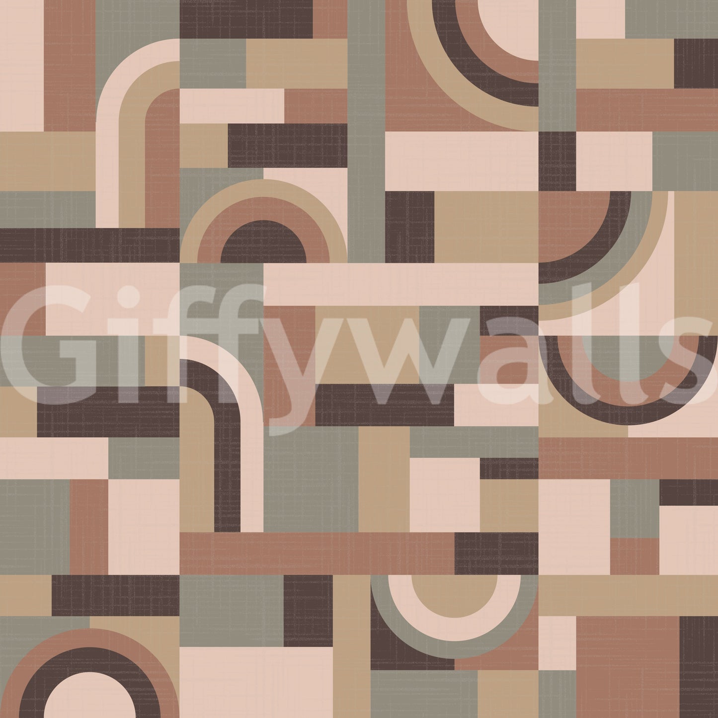 The wallpaper has a smooth, non-reflective matte finish.