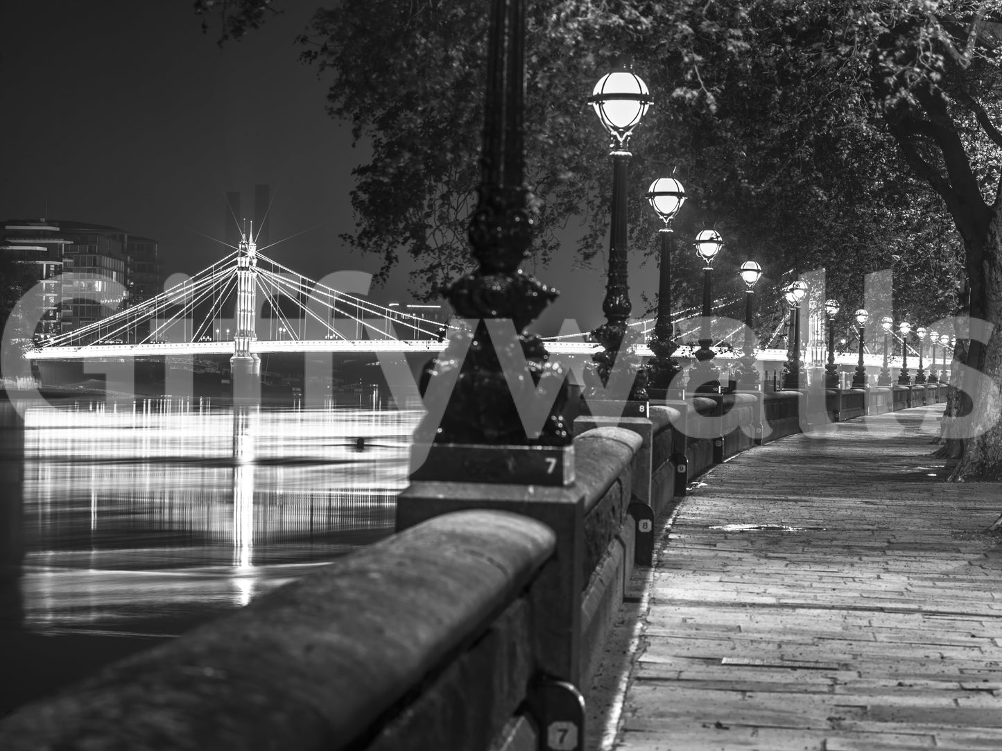 The wallpaper has a smooth, non-reflective matte finish.