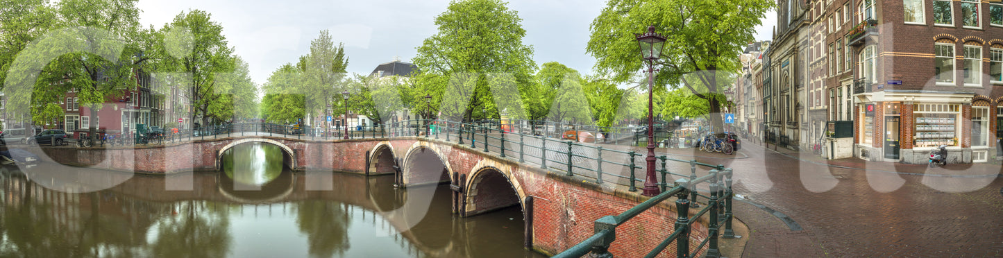 The wallpaper has a smooth, non-reflective matte finish.