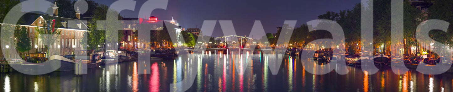 The wallpaper has a smooth, non-reflective matte finish.